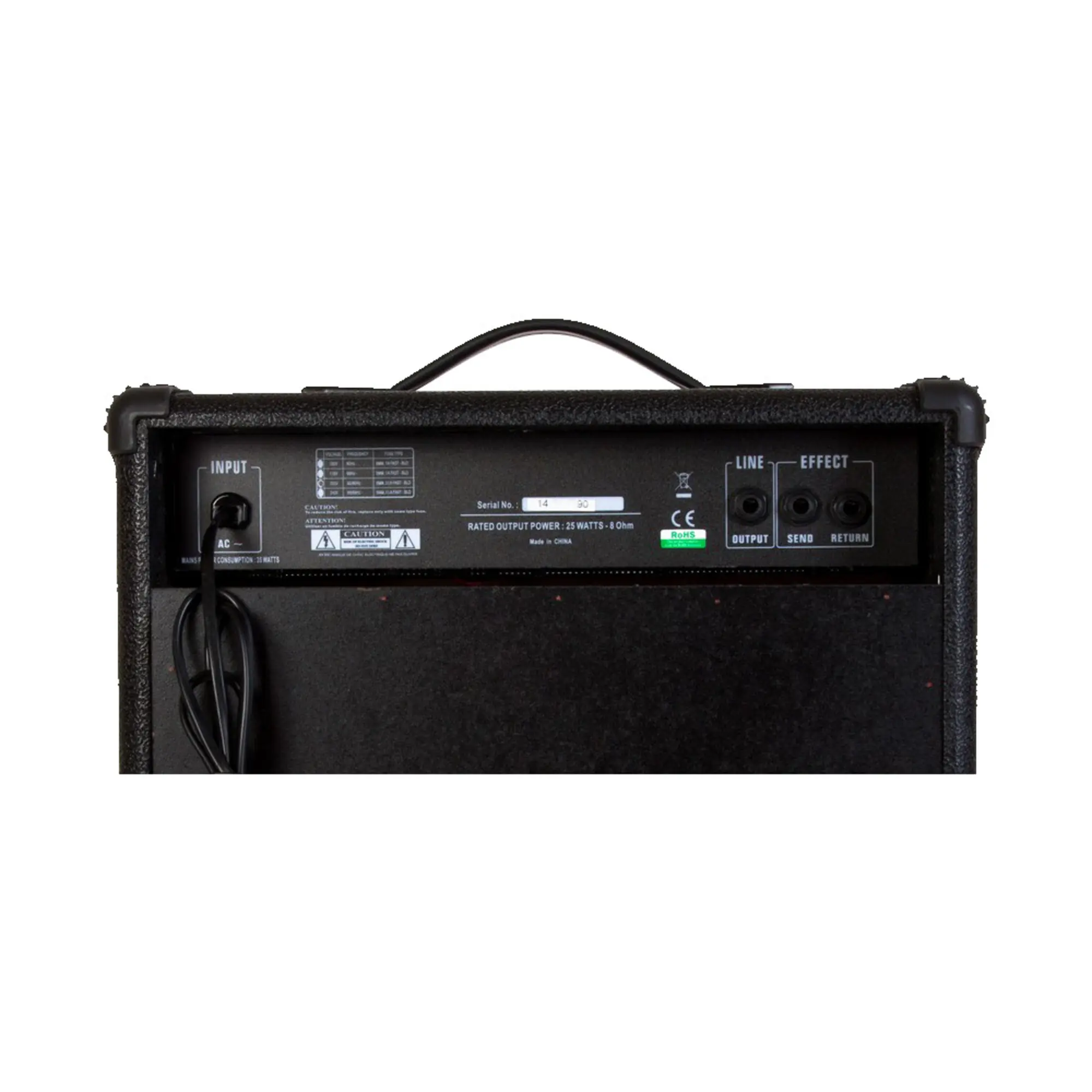 Басовый комбоусилитель Belcat 25B (2 / 2)