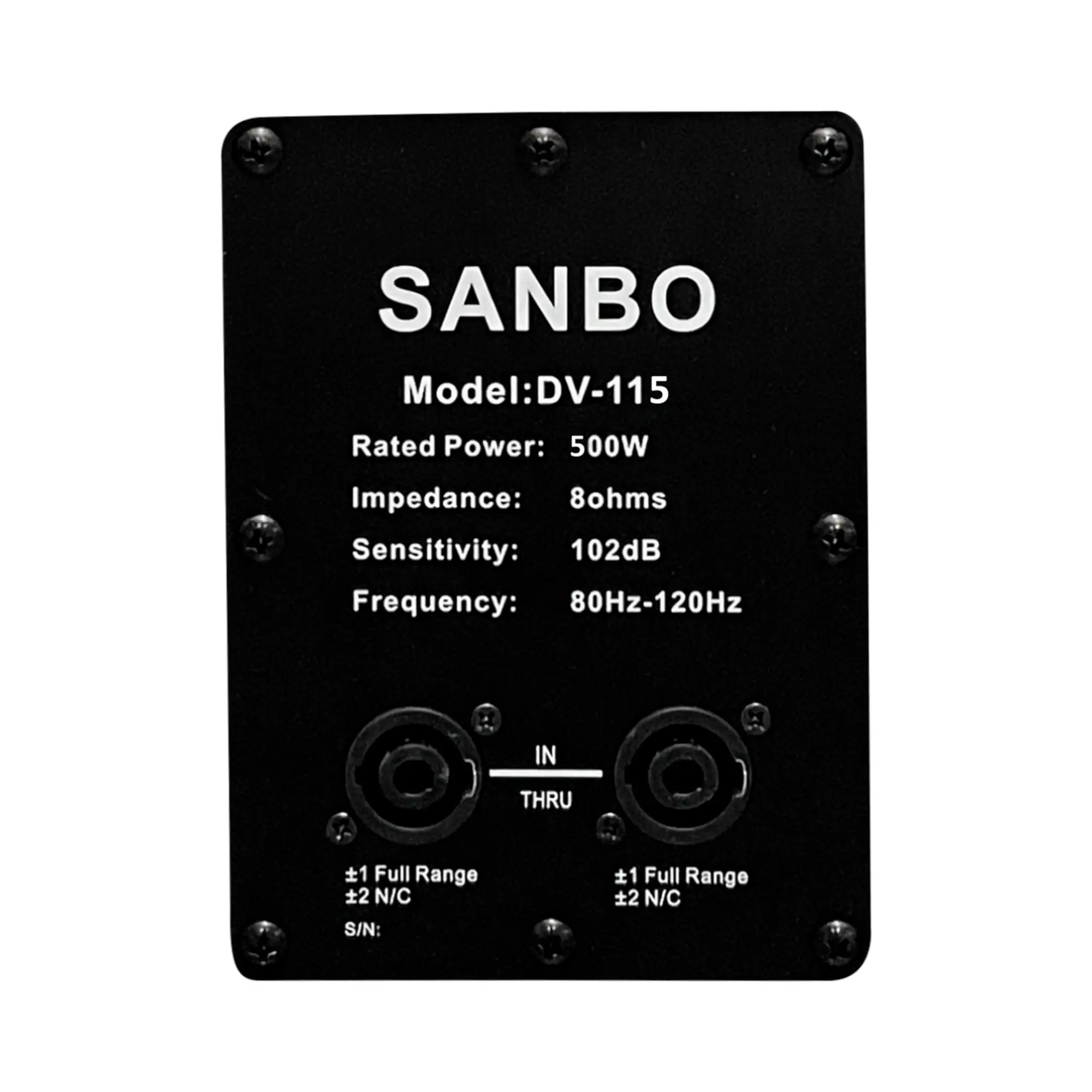 Пассивная акустическая система, пара, Sanbo DV-115 (4 / 4)