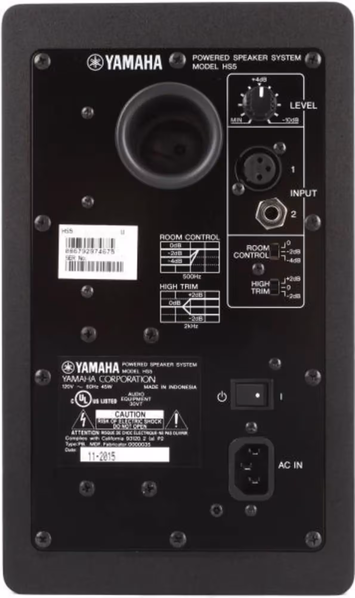 Активная акустическая система Yamaha HS5 (3 / 3)