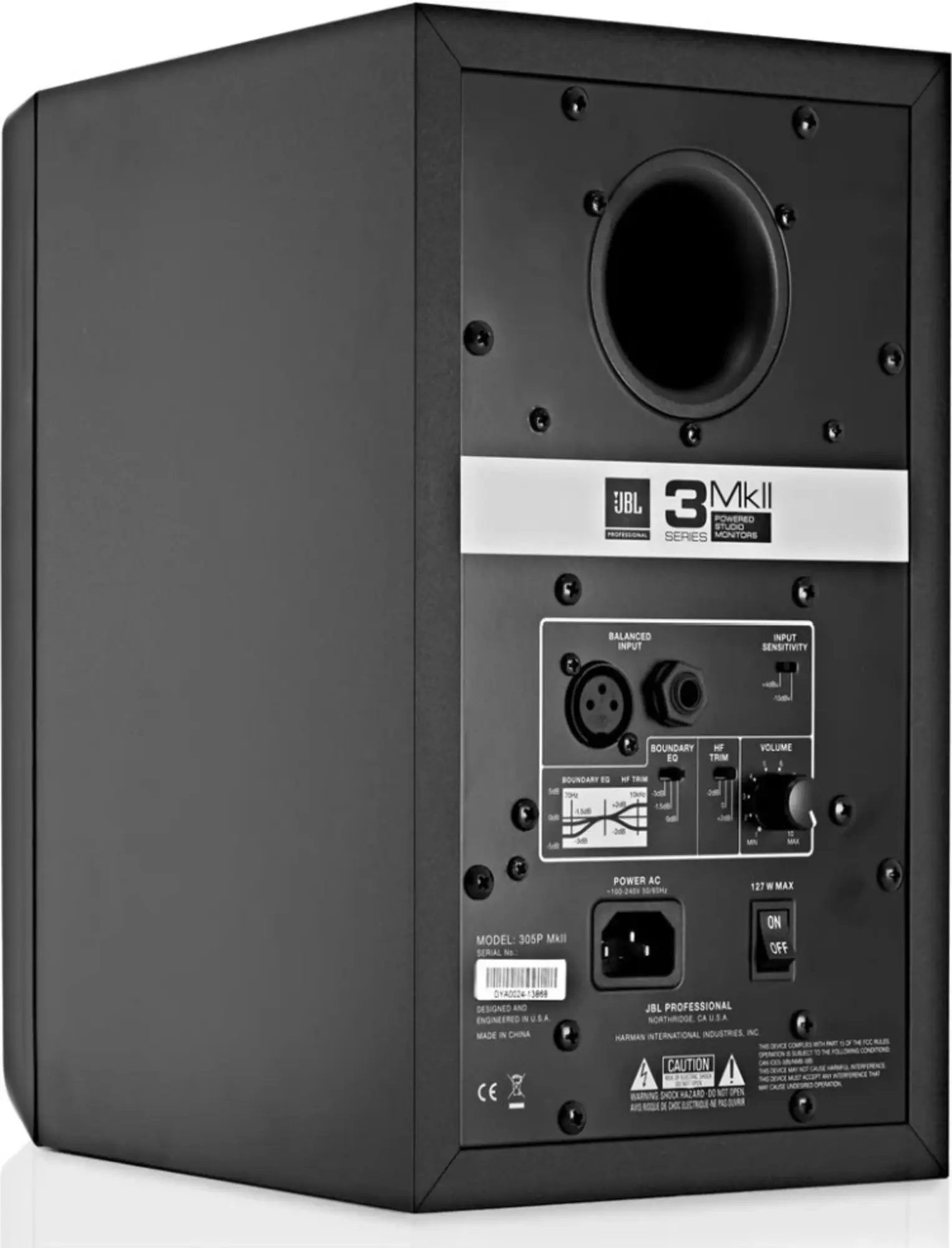 Активные студийные мониторы, пара, JBL 305P MKII J305P (3 / 3)