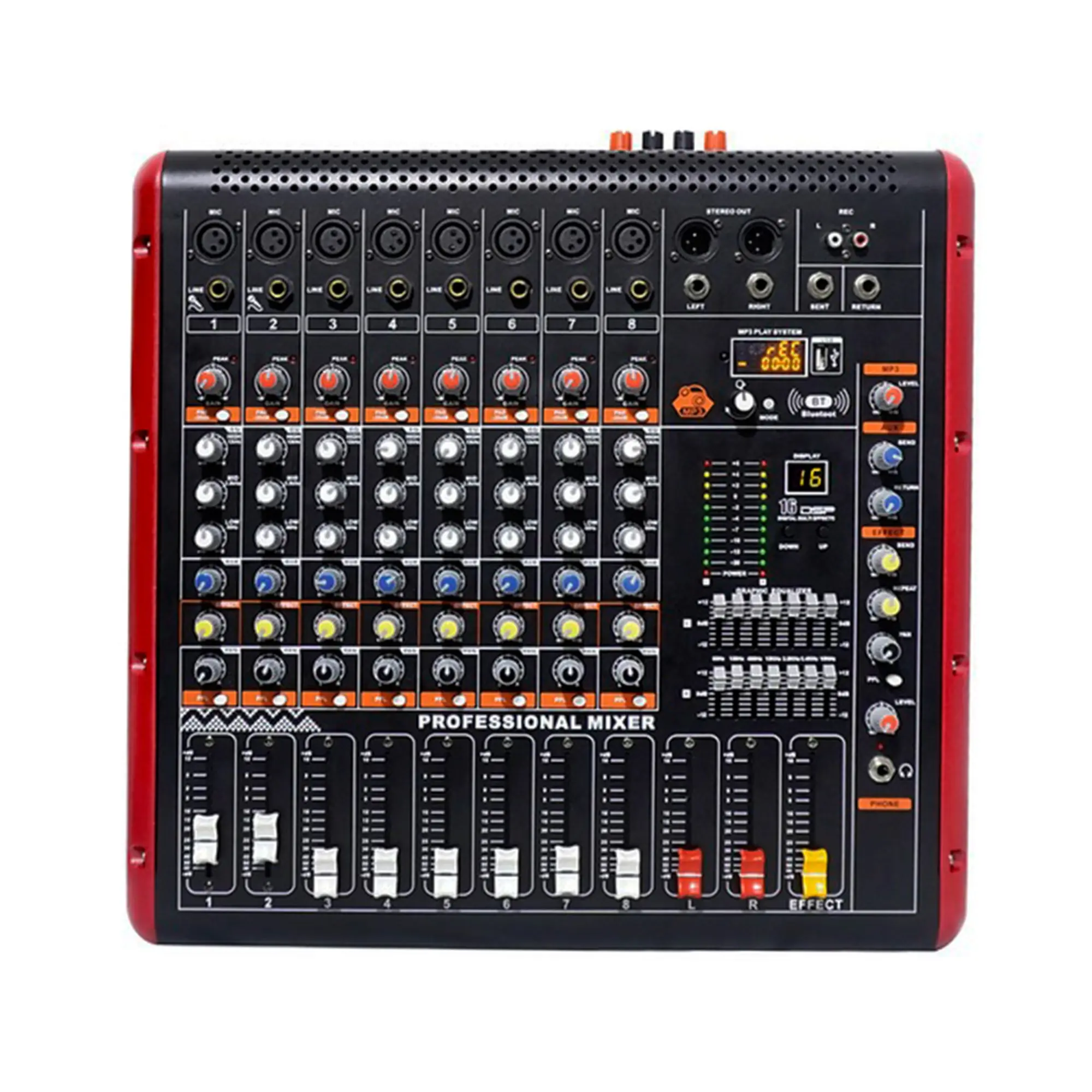 Активный микшерный пульт, Smart NXG-868D (3 / 4)