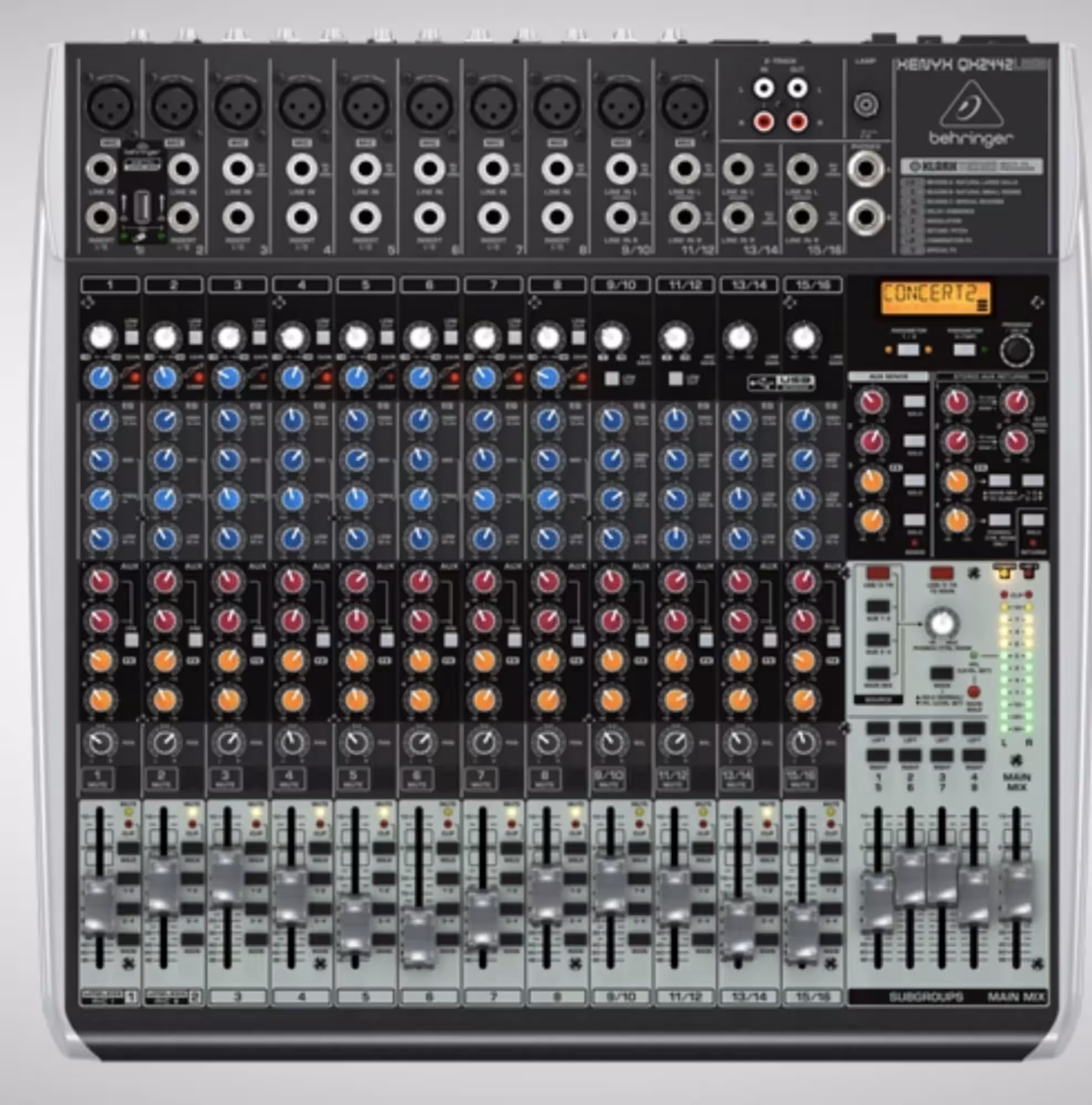 Пассивный микшерный пульт BEHRINGER XENYX QX2442USB (1 / 1)