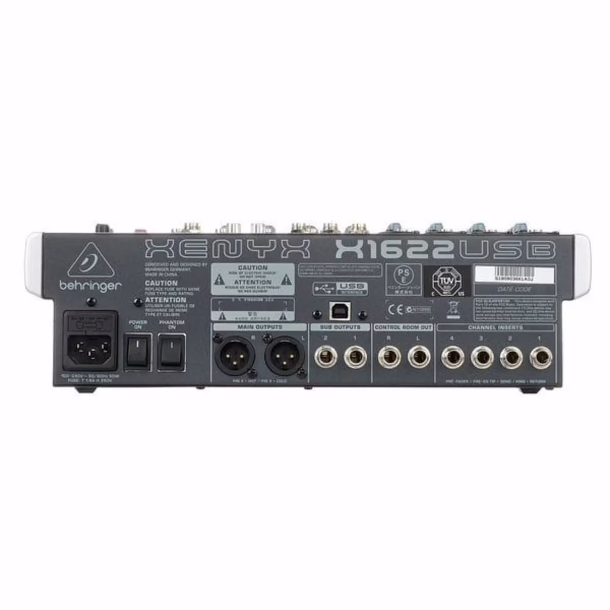 Пассивный микшерный пульт, Behringer Xenyx X1622USB (3 / 3)