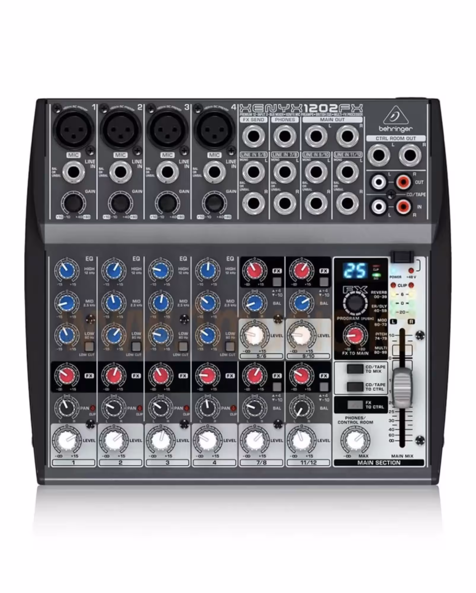 Пассивный микшерный пульт BEHRINGER XENYX 1202FX (1 / 1)