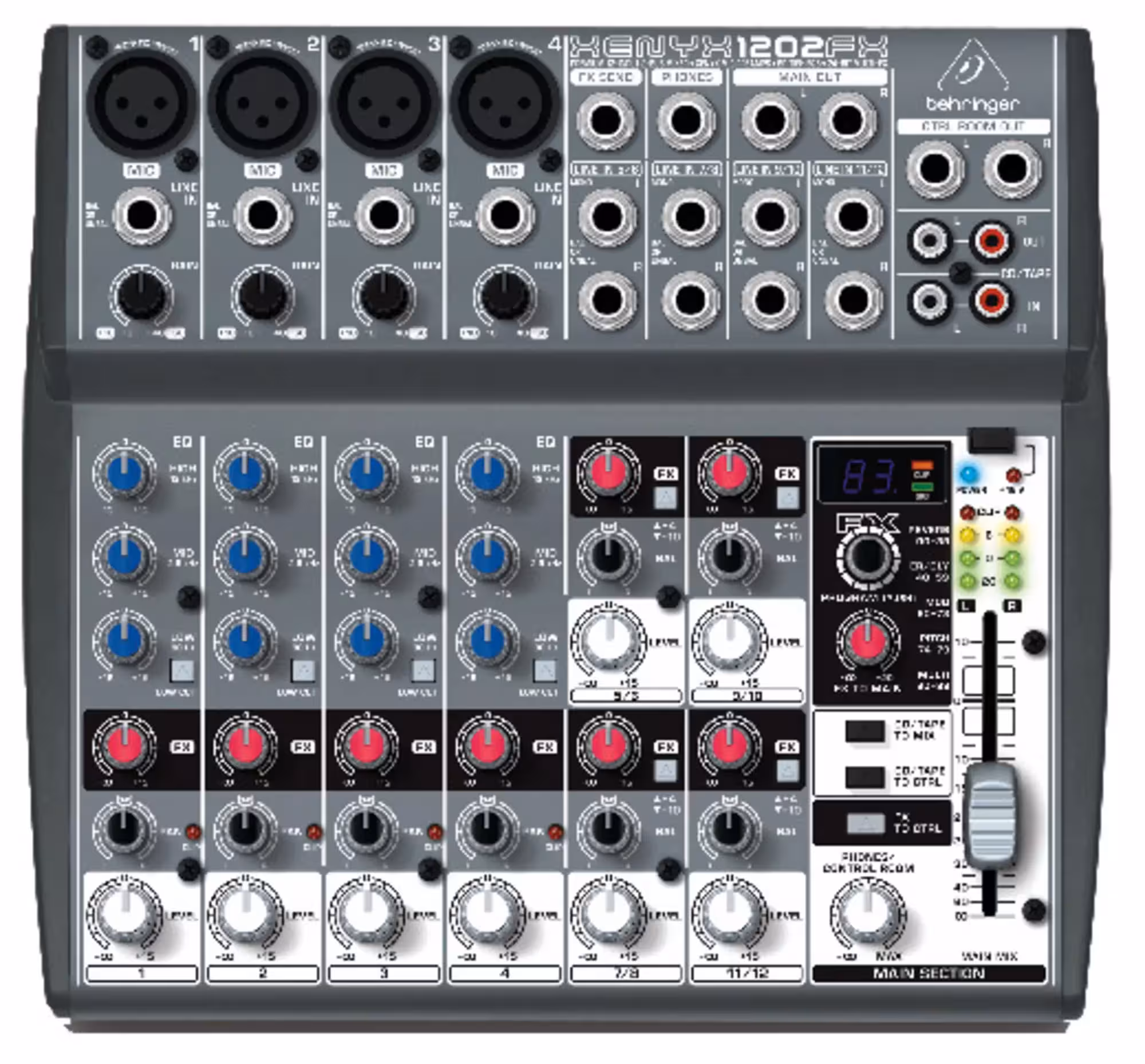 Пассивный микшерный пульт BEHRINGER 1202FX (2 / 2)