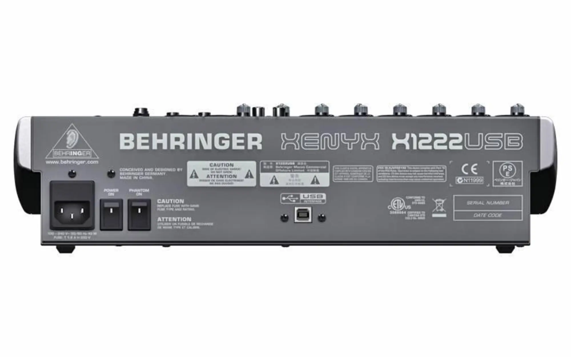 Микшерный пульт Behringer Xenyx X1222USB (2 / 2)
