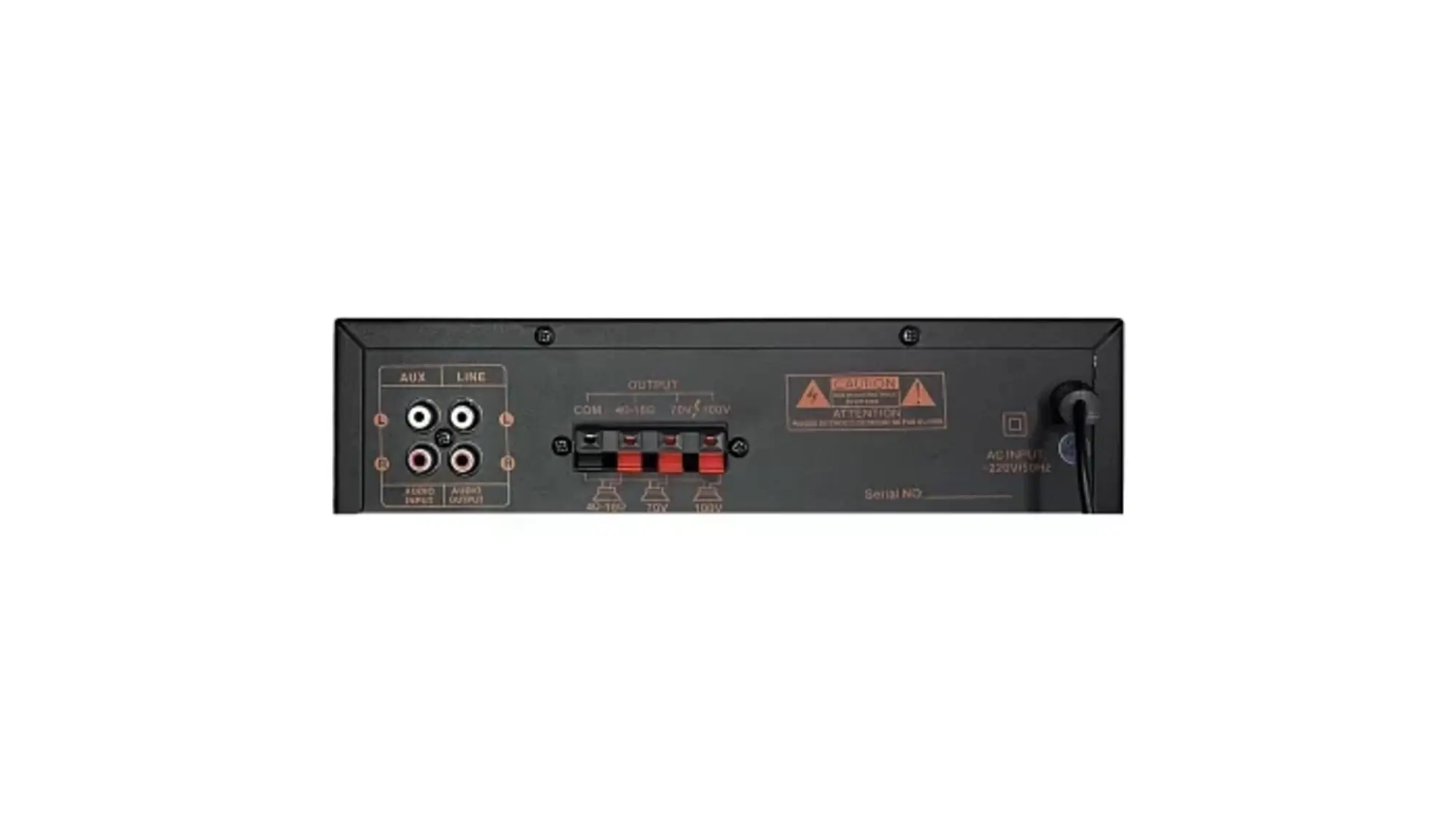Усилитель мощности, трансляционный, 60Вт, Tarboc USB-60ts (2 / 2)