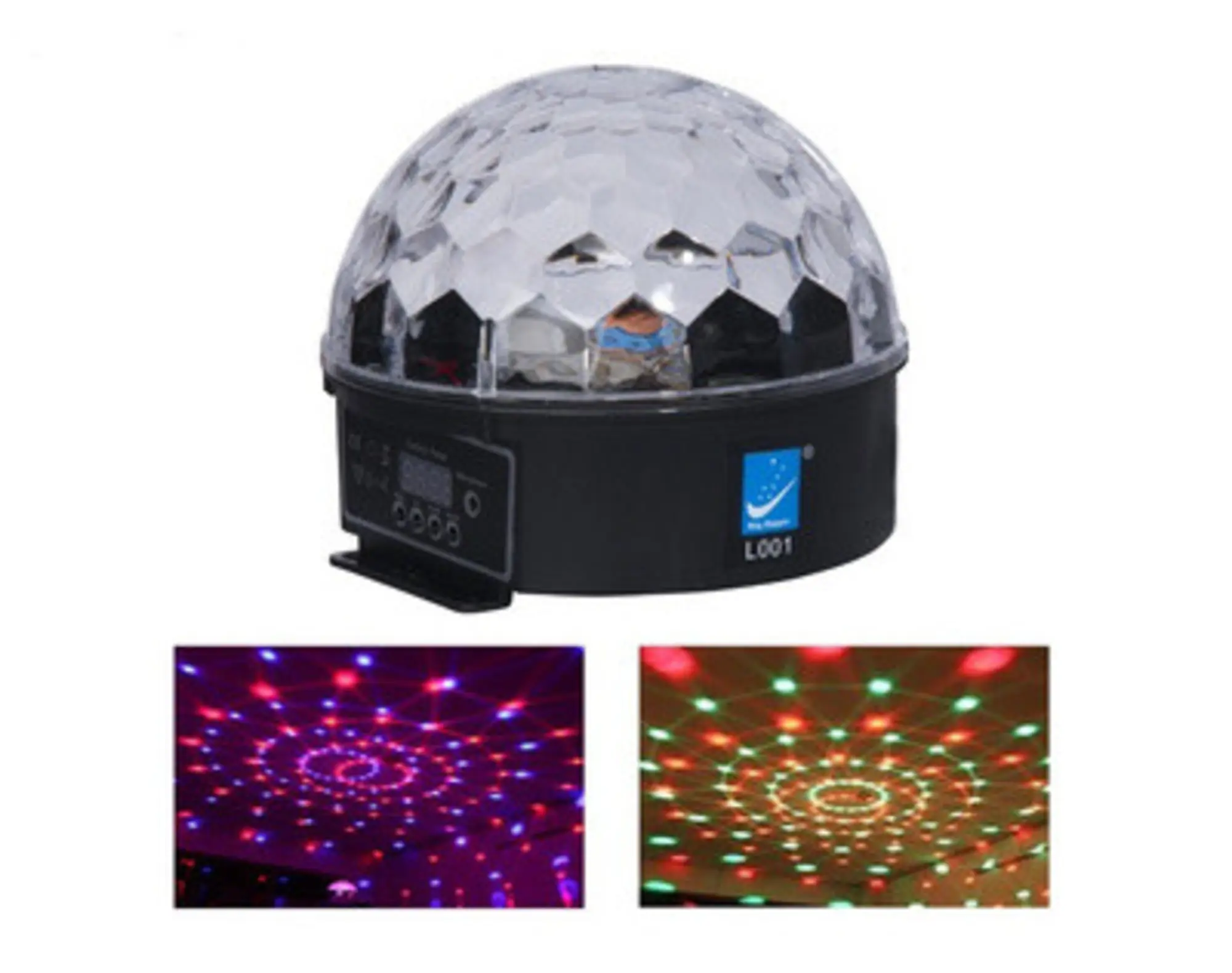 Светодиодный эффект «магический шар», DMX, 6x3Вт, Big Dipper L001 (2 / 2)