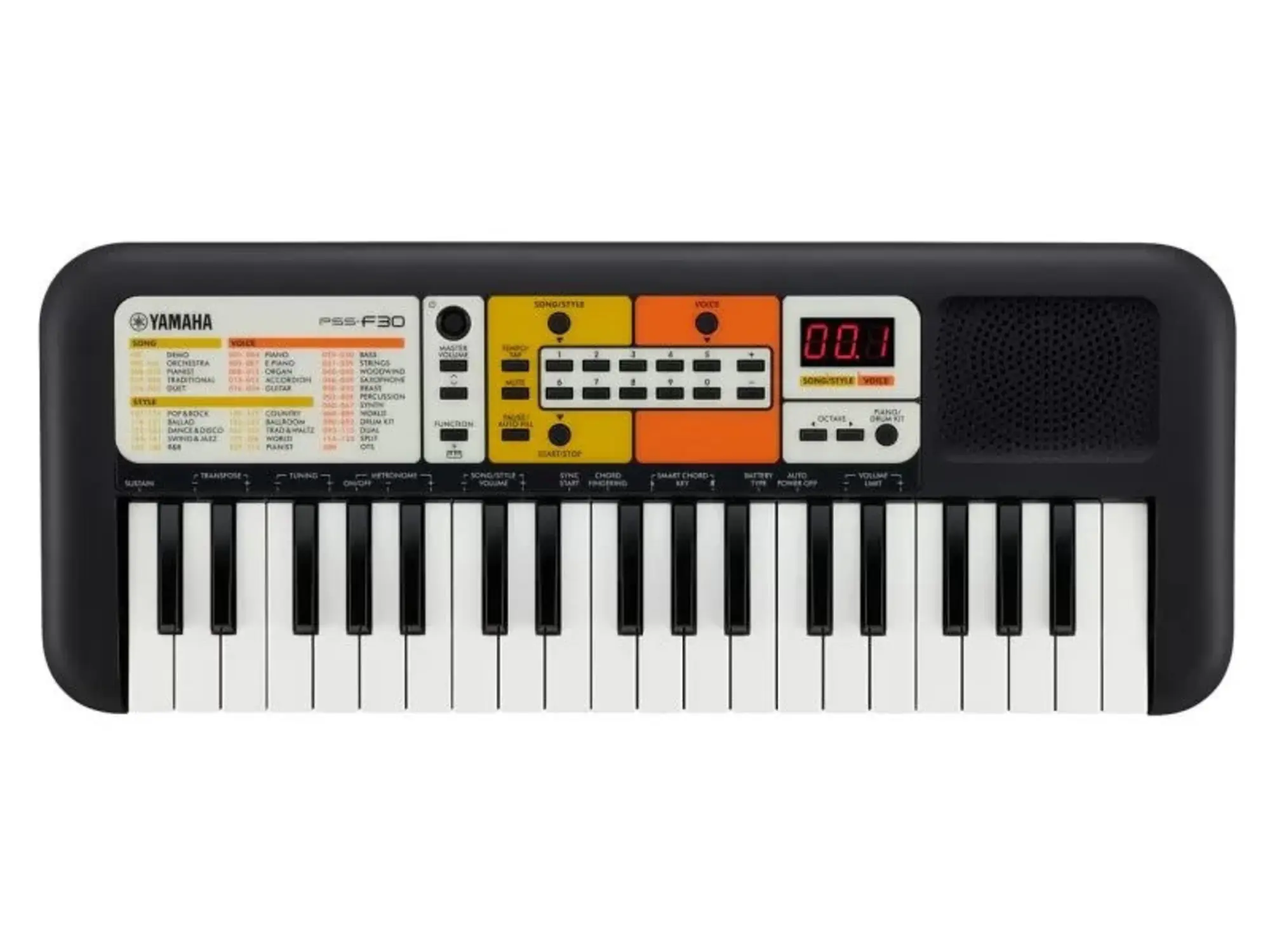 Компактный синтезатор YAMAHA PSS-F30 (1 / 2)