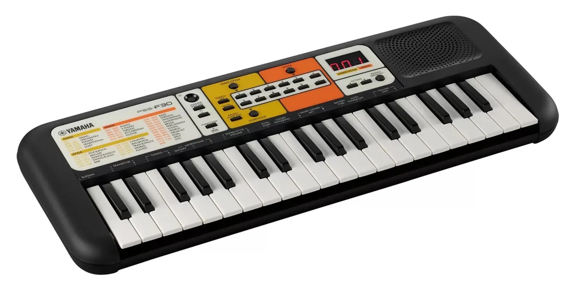Компактный синтезатор YAMAHA PSS-F30 (2 / 2)