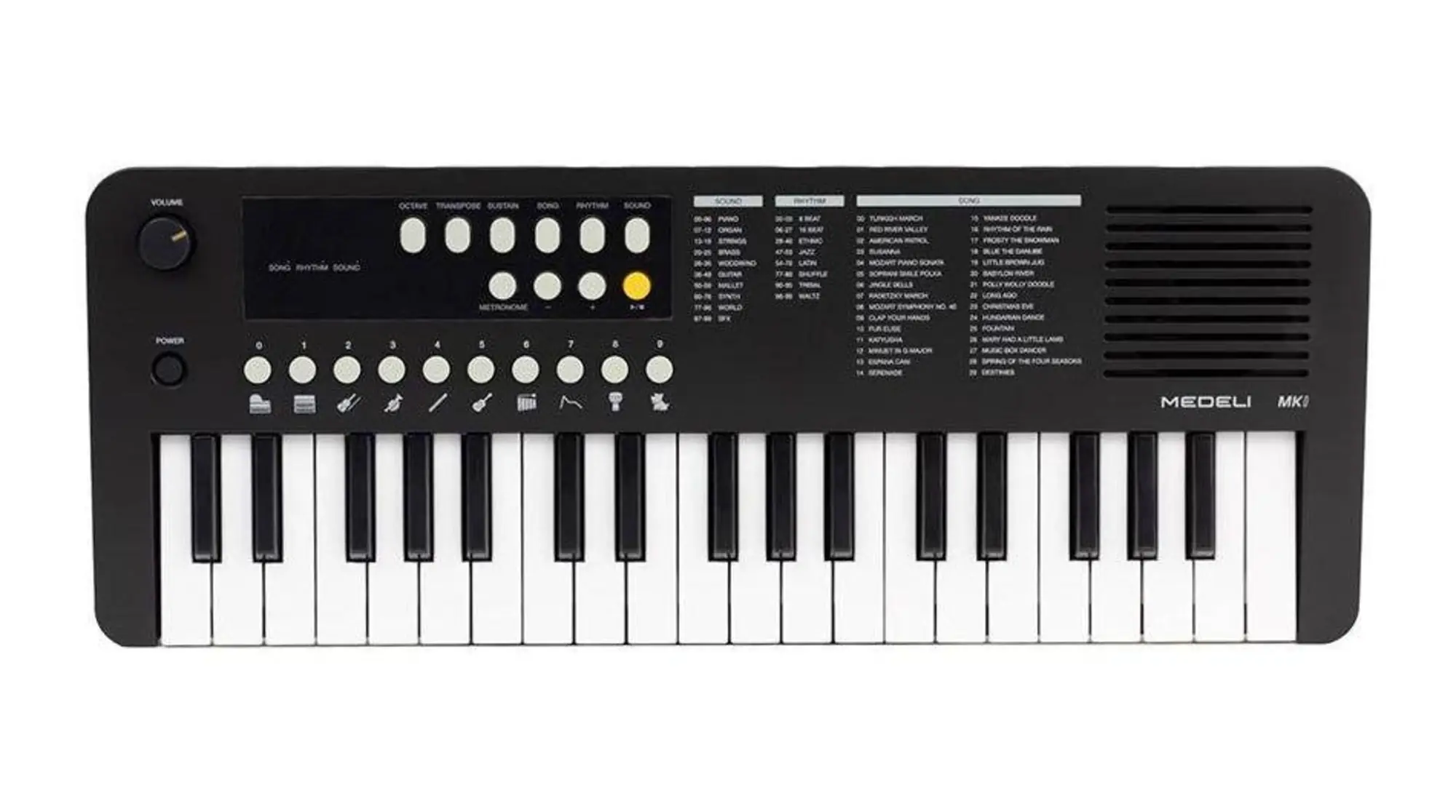 Синтезатор, 37 клавиш, черный, Medeli MK1-BK-Medeli (1 / 1)