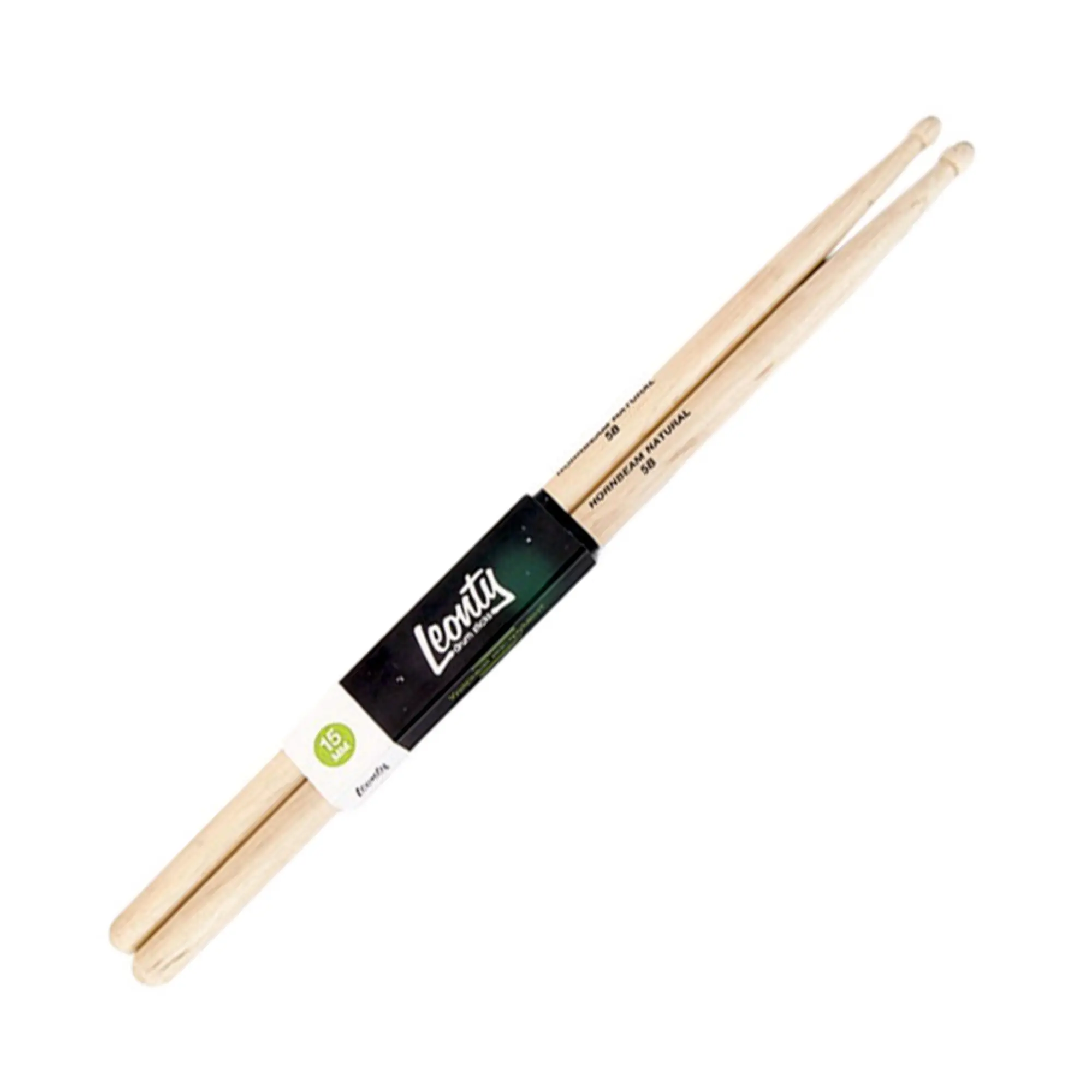 Барабанные палочки, граб, деревянный наконечник, Leonty 5В Hornbeam Natural L5BW (1 / 1)