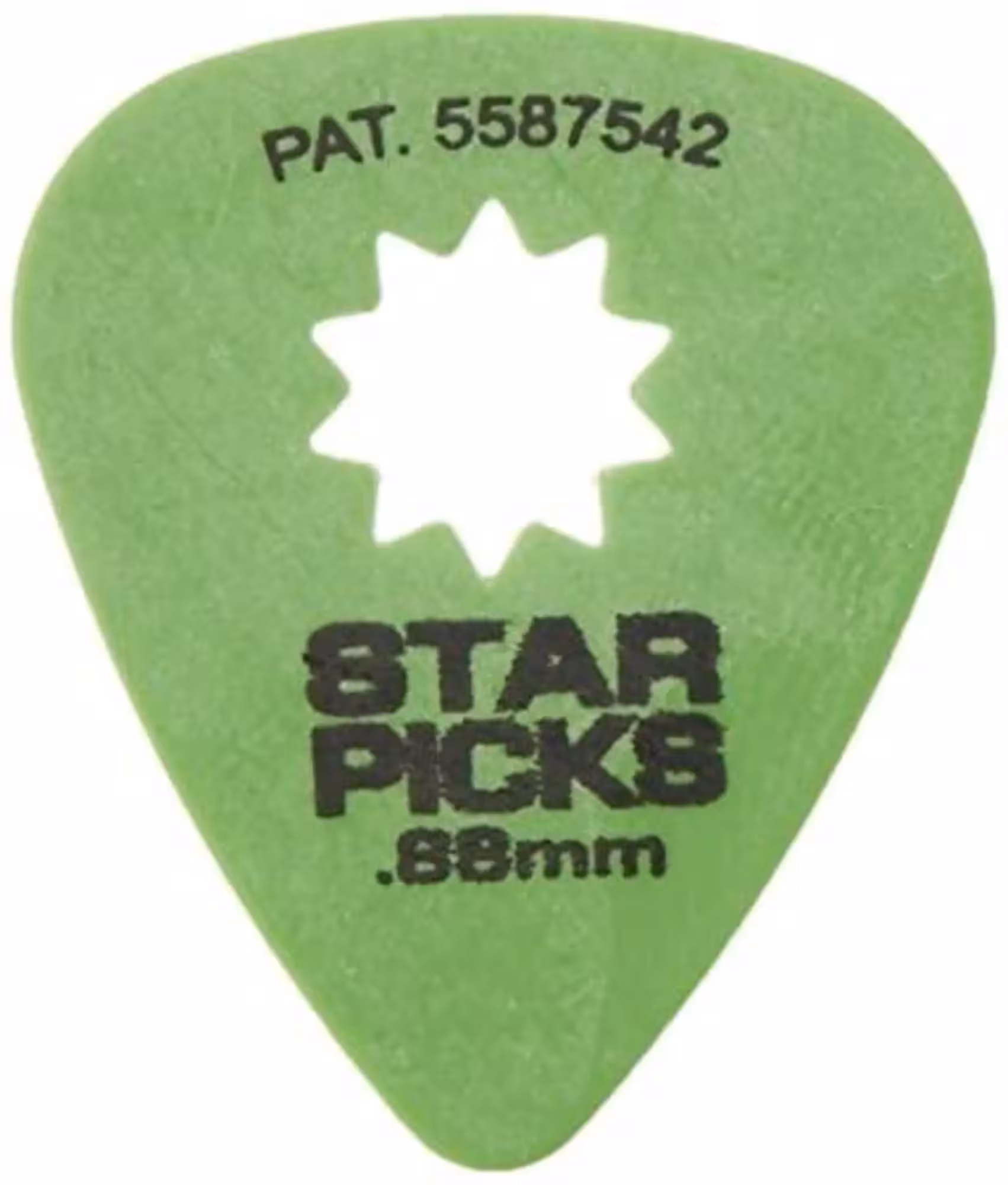 Медиатор, толщина 0.88 мм, Everly Star Pick, 30014 (1 / 1)