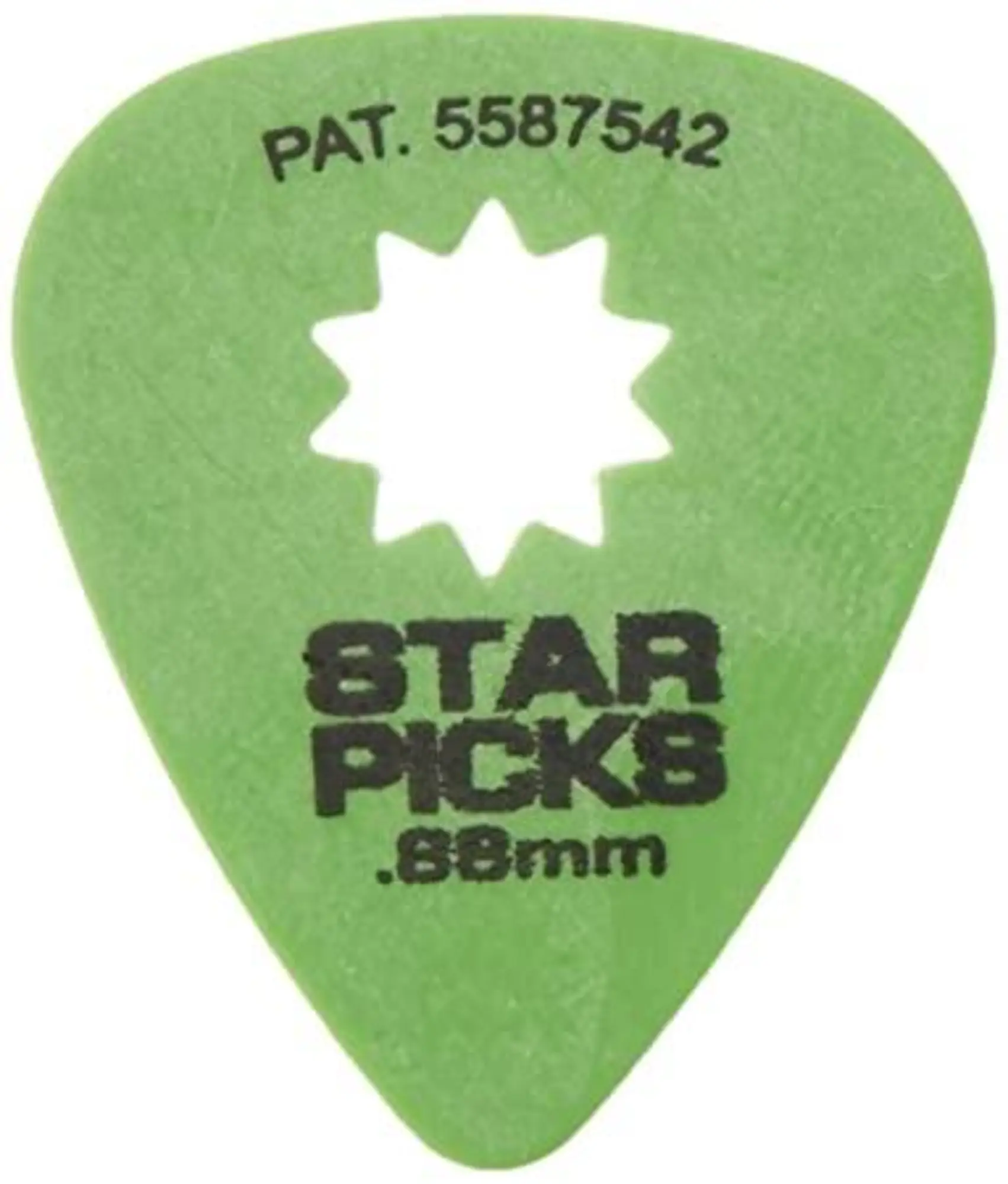 Медиатор, толщина 0.88 мм, Everly Star Pick, 30014 (1 / 1)