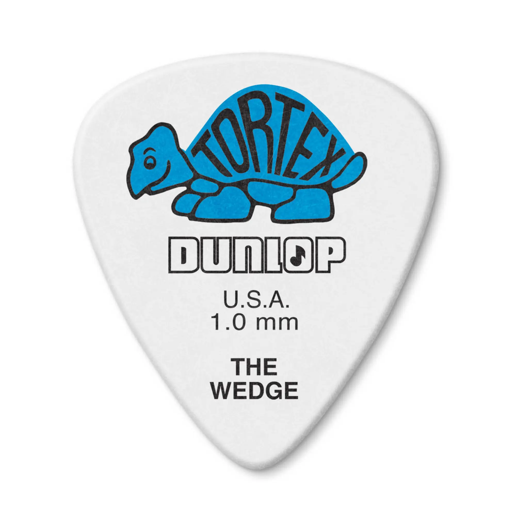 Медиатор, 1.0 мм, Dunlop Tortex Wedge, 4240-1 (1 / 1)
