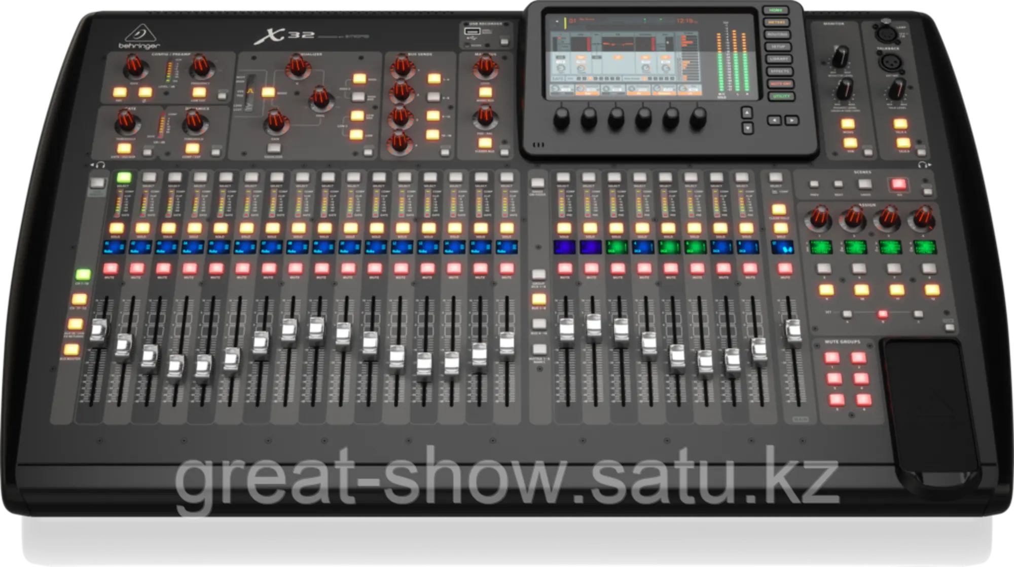 Цифровой микшер Behringer X32, Аренда, Прокат. Цена договорная. (2 / 2)