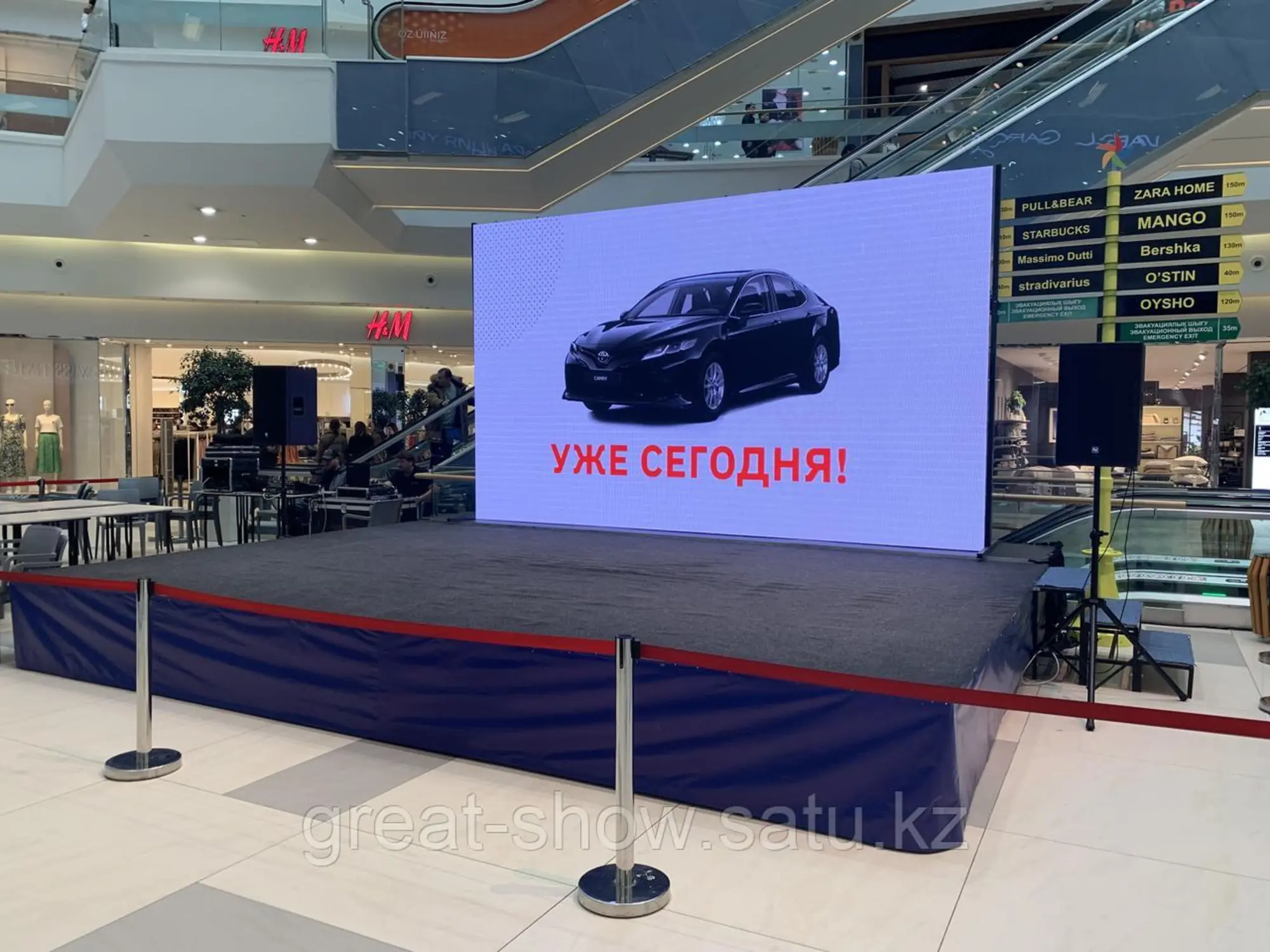 LED экраны качественного изображения, Прокат, Аренда. Цена договорная. (2 / 3)