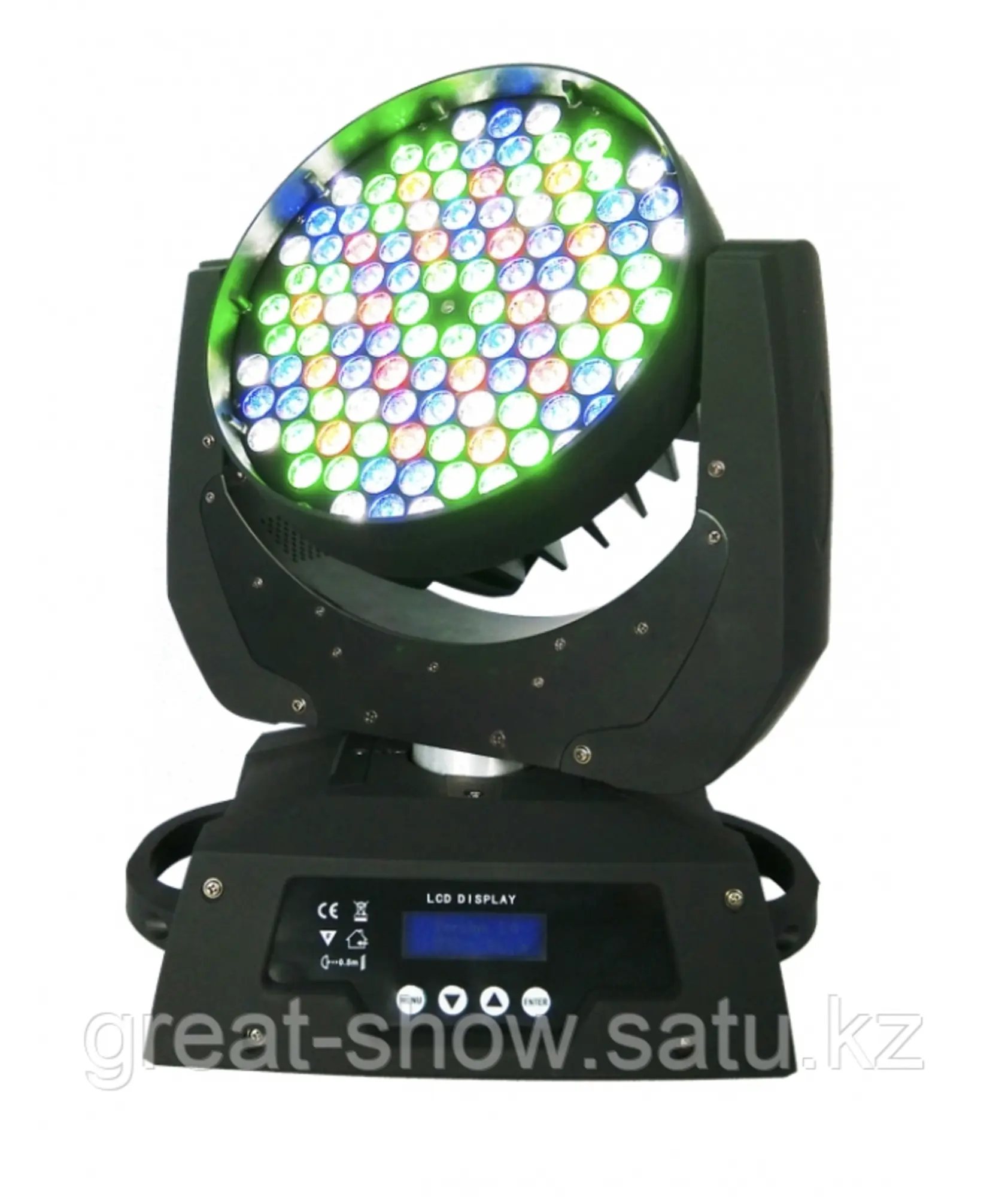 Светодиодные поворотные головы Wash RGBW 108*3W Led Moving head wash (Б/У) (2 / 5)