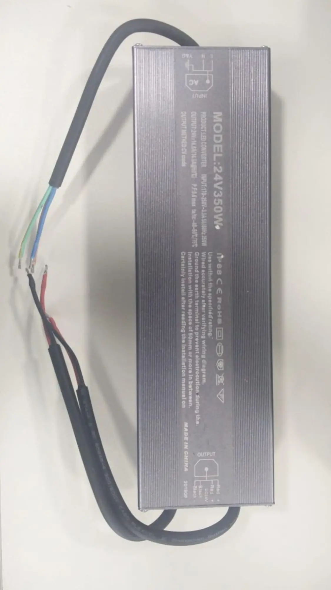 Блок питания, IP68, 350Вт/DC24V (1 / 1)