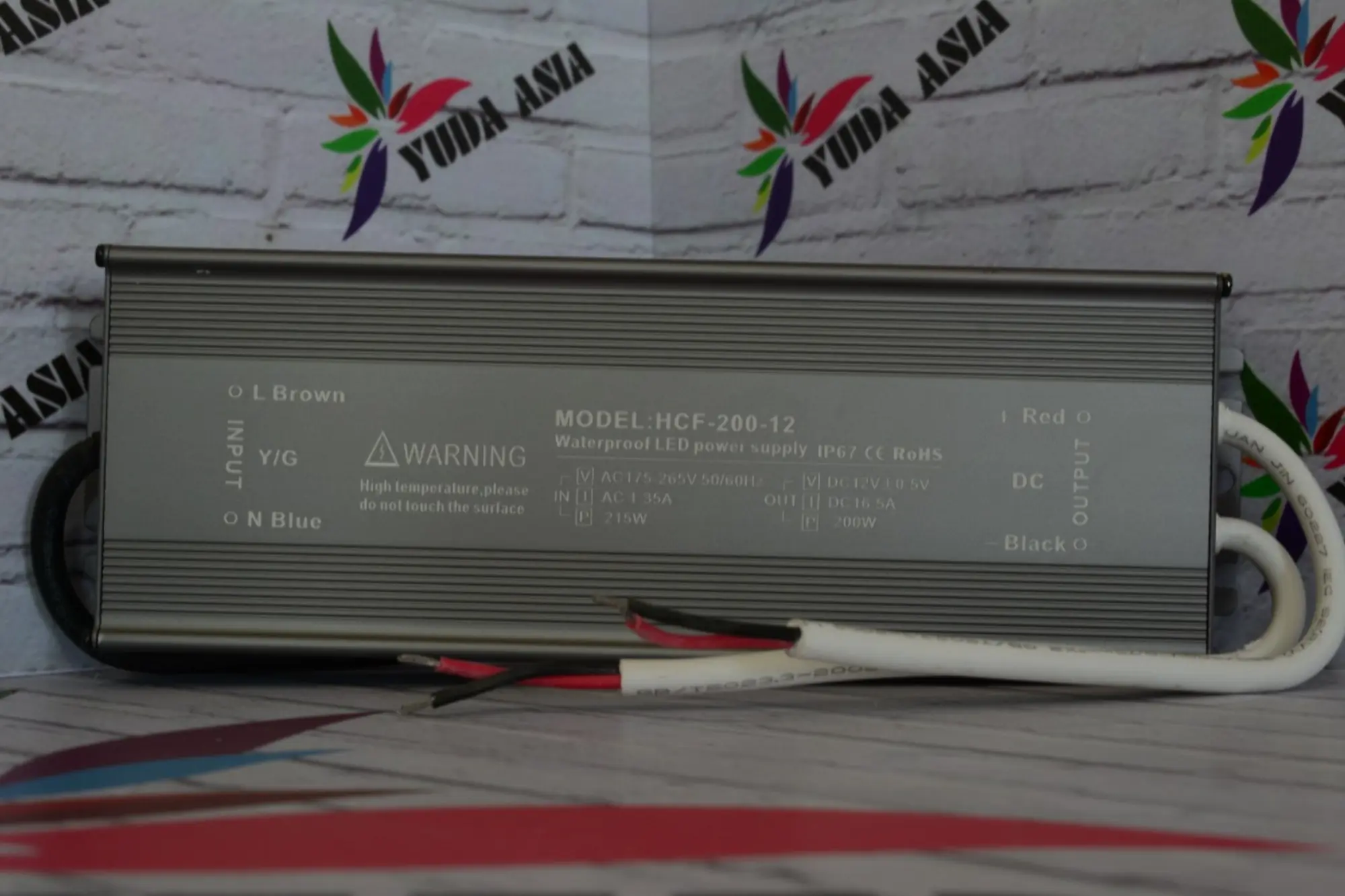 Блок питания, IP67, 200Вт/DC12V (1 / 1)