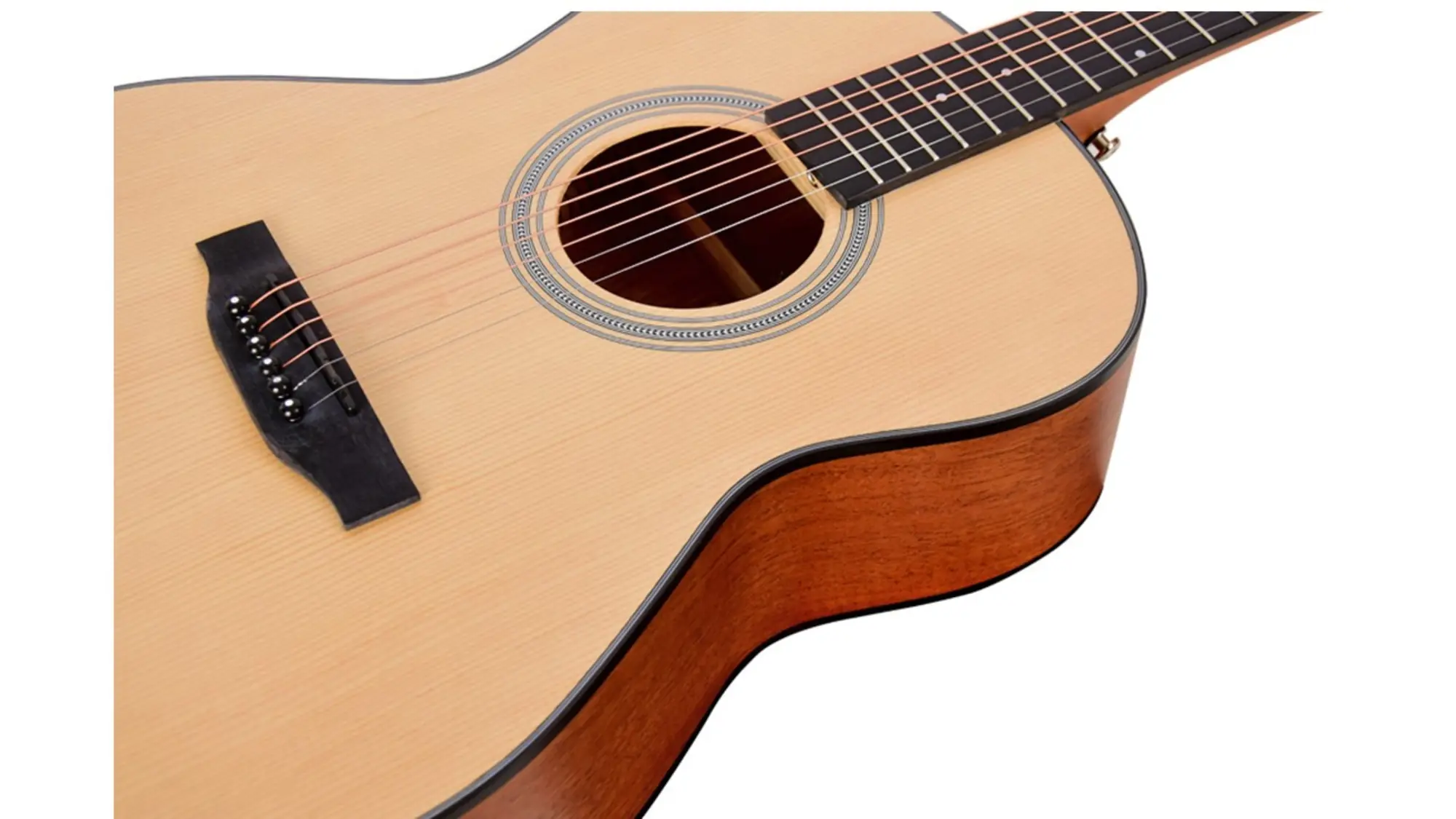 Гитара акустическая The Rose R-O40 N Matt Solid Spruce (1 / 6)