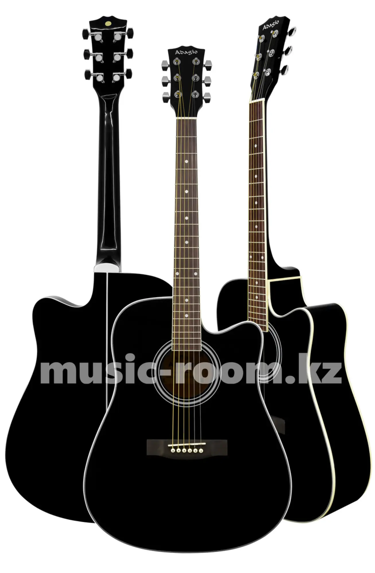 Акустическая гитара  Adagio MDF-4171C BK (1 / 1)