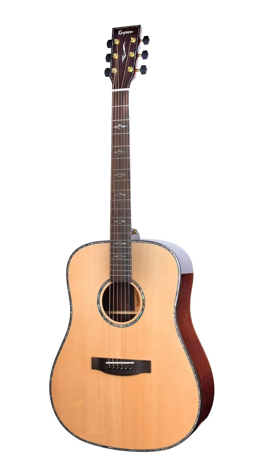 Электроакустическая гитара Kaysen K-X850SS N EQ Solid (7 / 9)