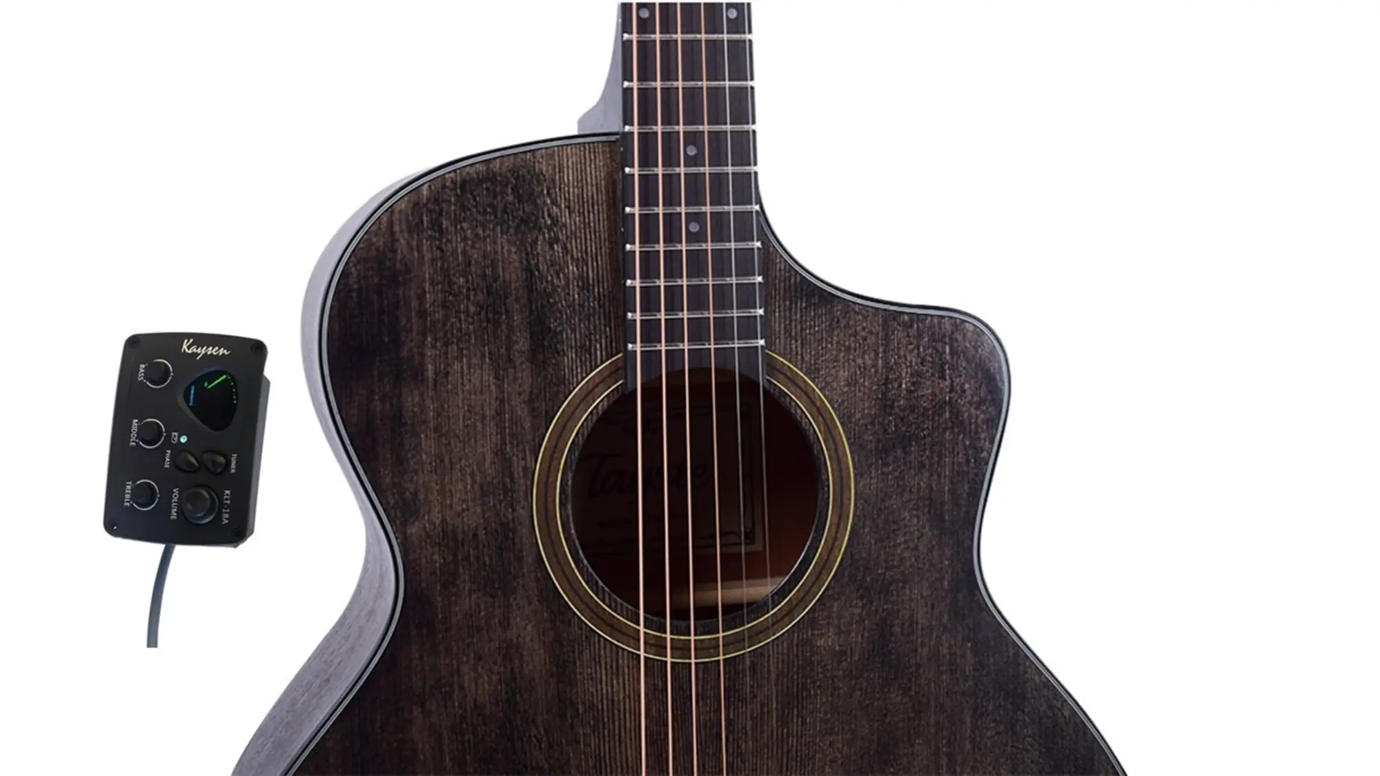 Электроакустическая гитара Tayste TS-23-40 EQ Matt BK (1 / 4)