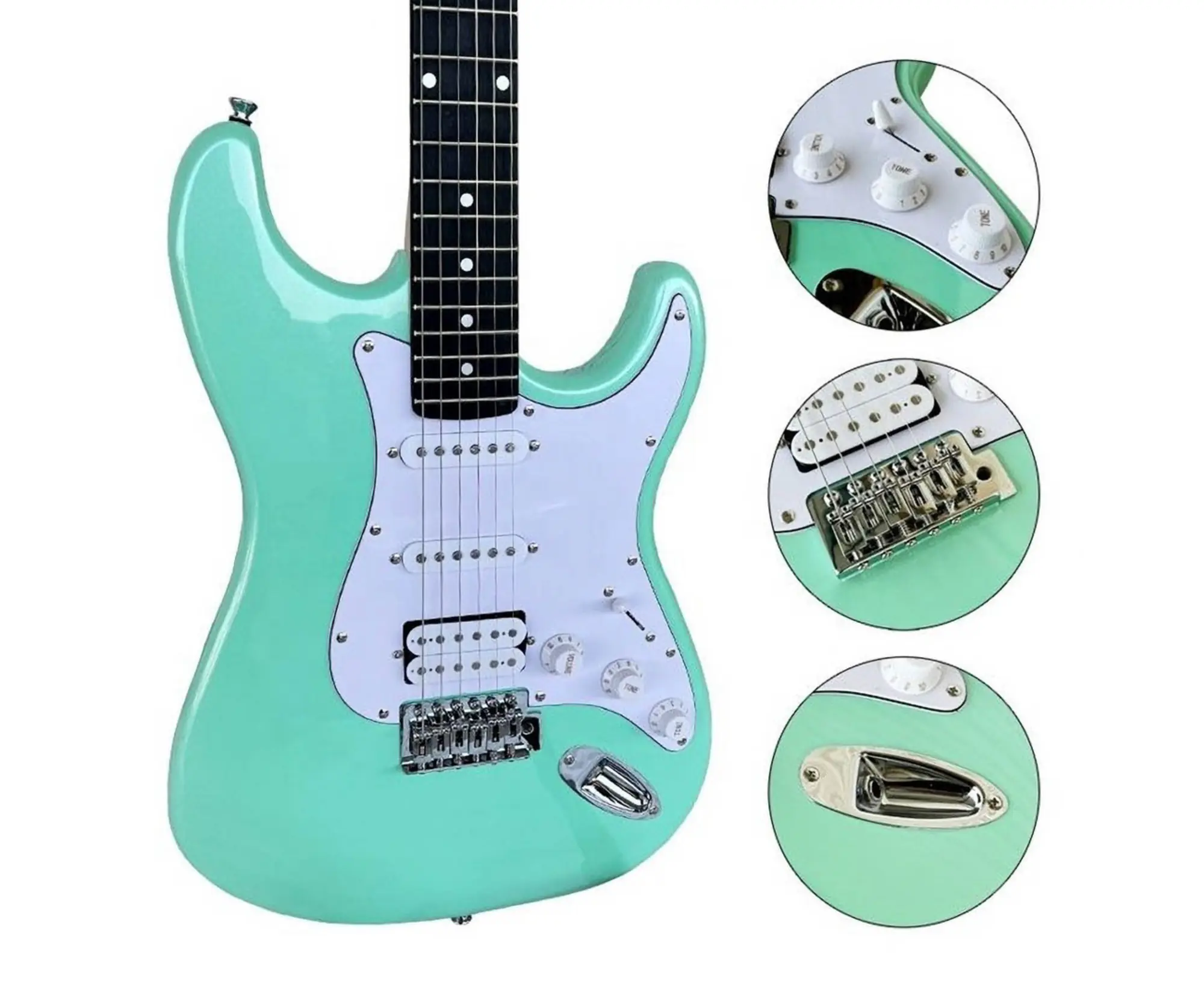 Электрогитара Aiersi ST-12 Mint Green (3 / 5)