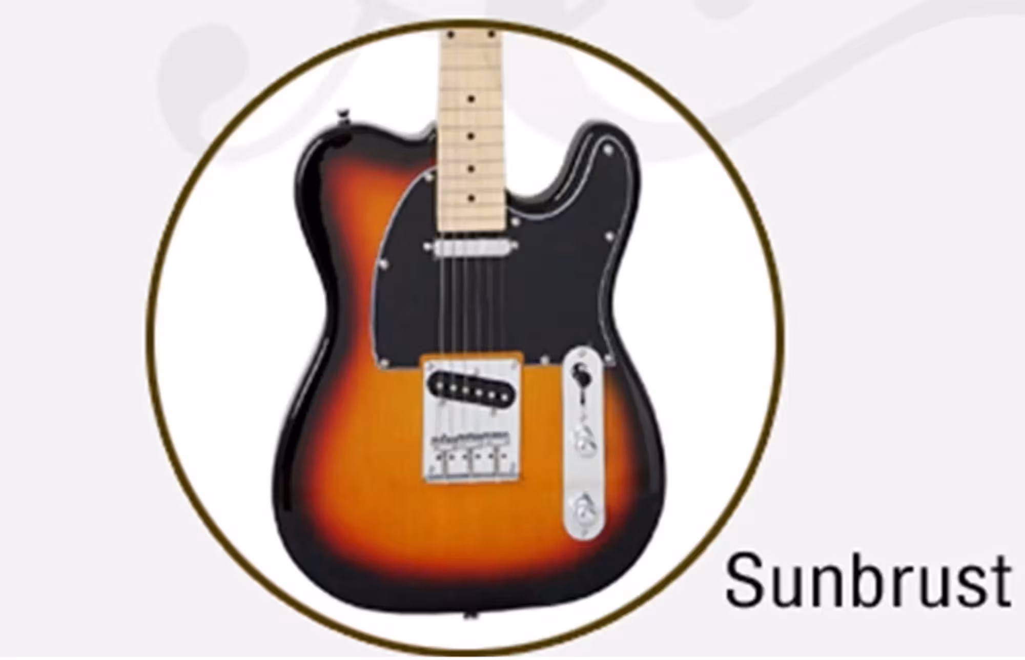 Электрогитара Aiersi Telecaster TL-10 SB (2 / 3)
