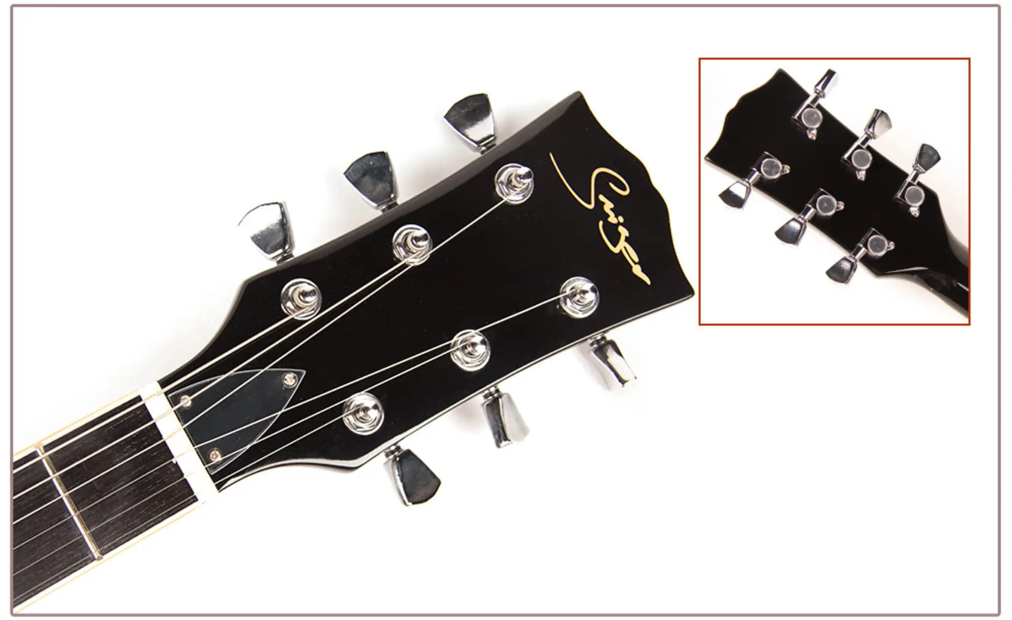 Электрогитара Smiger Les Paul L-G9-P1 BKS (7 / 7)