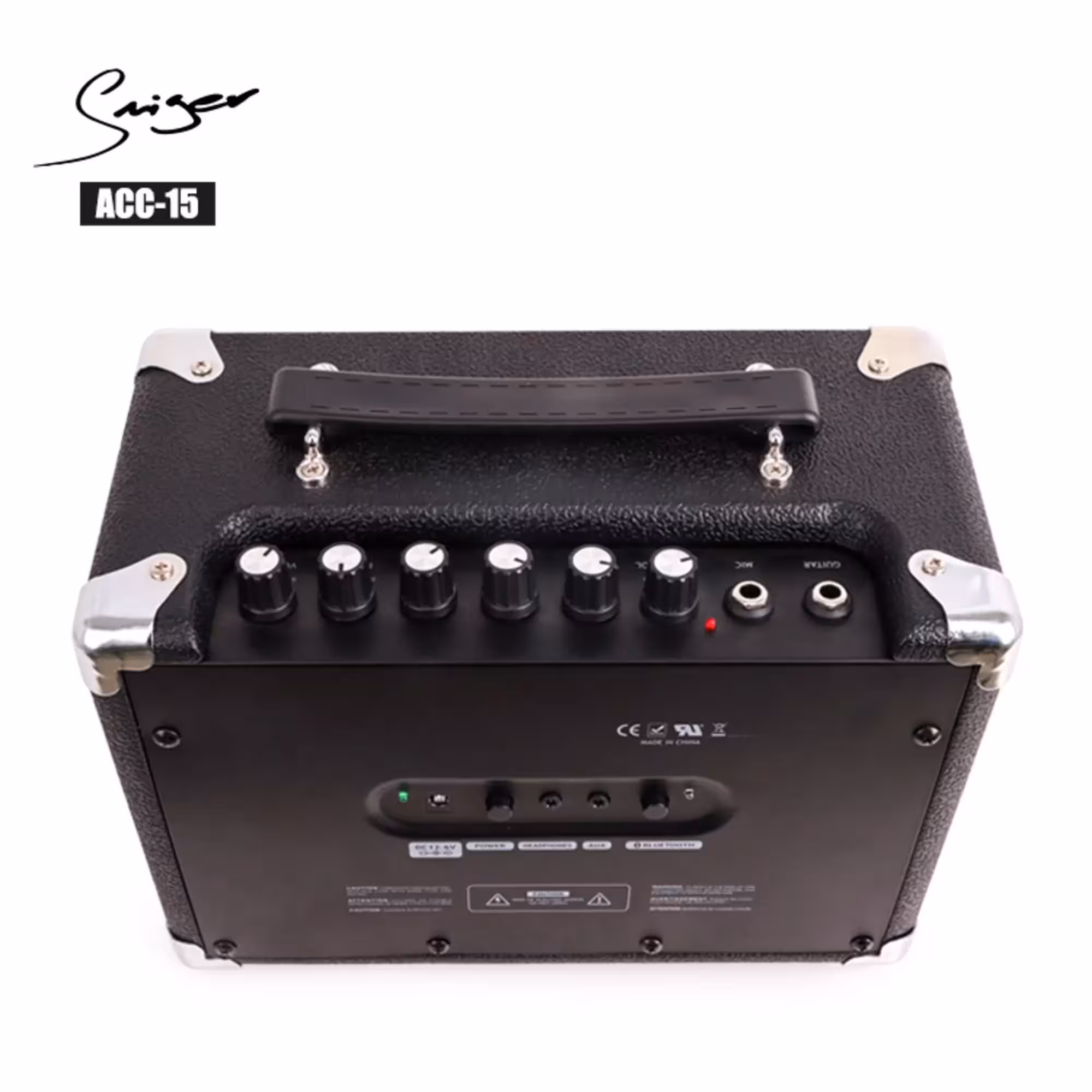 Комбоусилитель для акустической гитары Smiger Acoustic Amps ACC-15 (3 / 5)