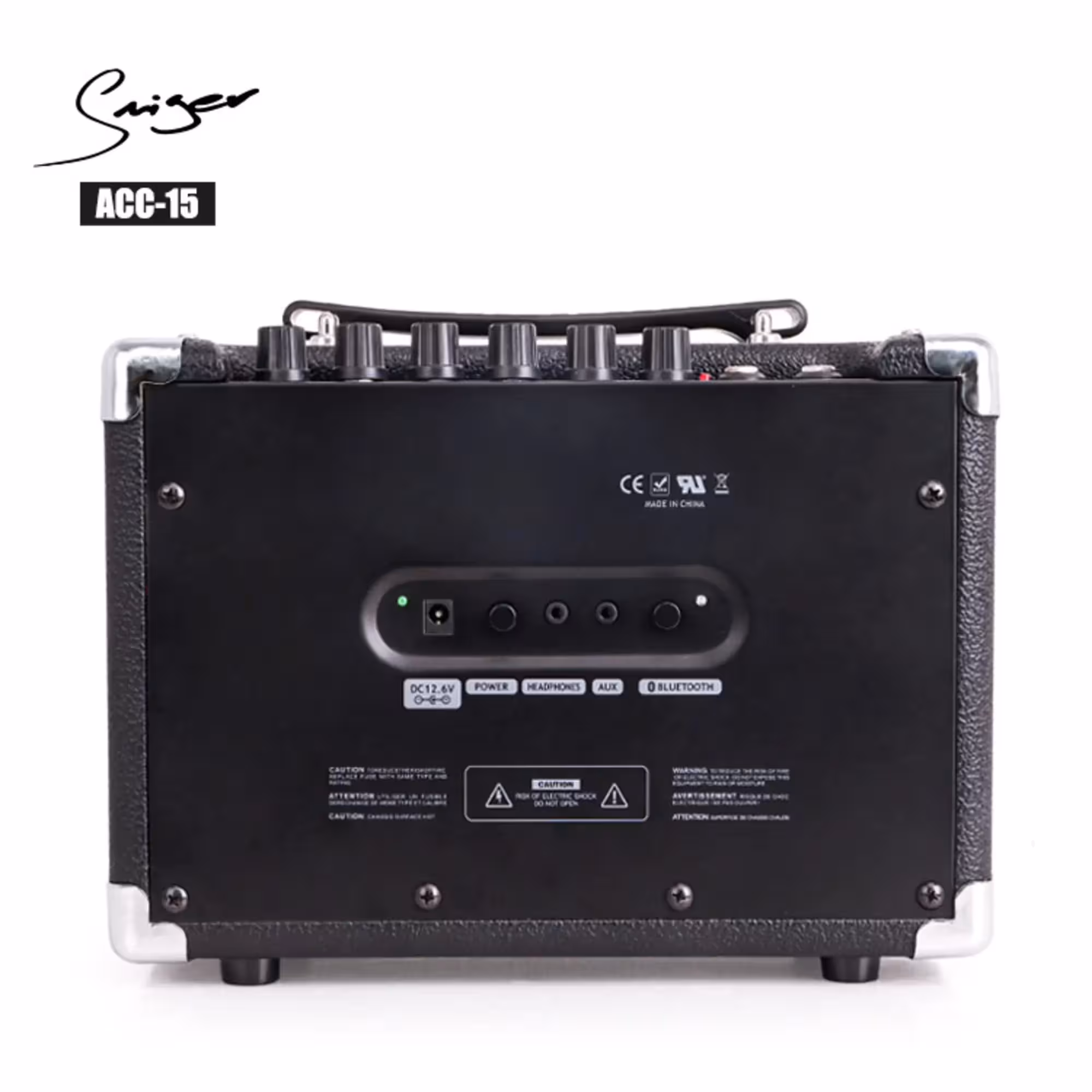 Комбоусилитель для акустической гитары Smiger Acoustic Amps ACC-15 (5 / 5)
