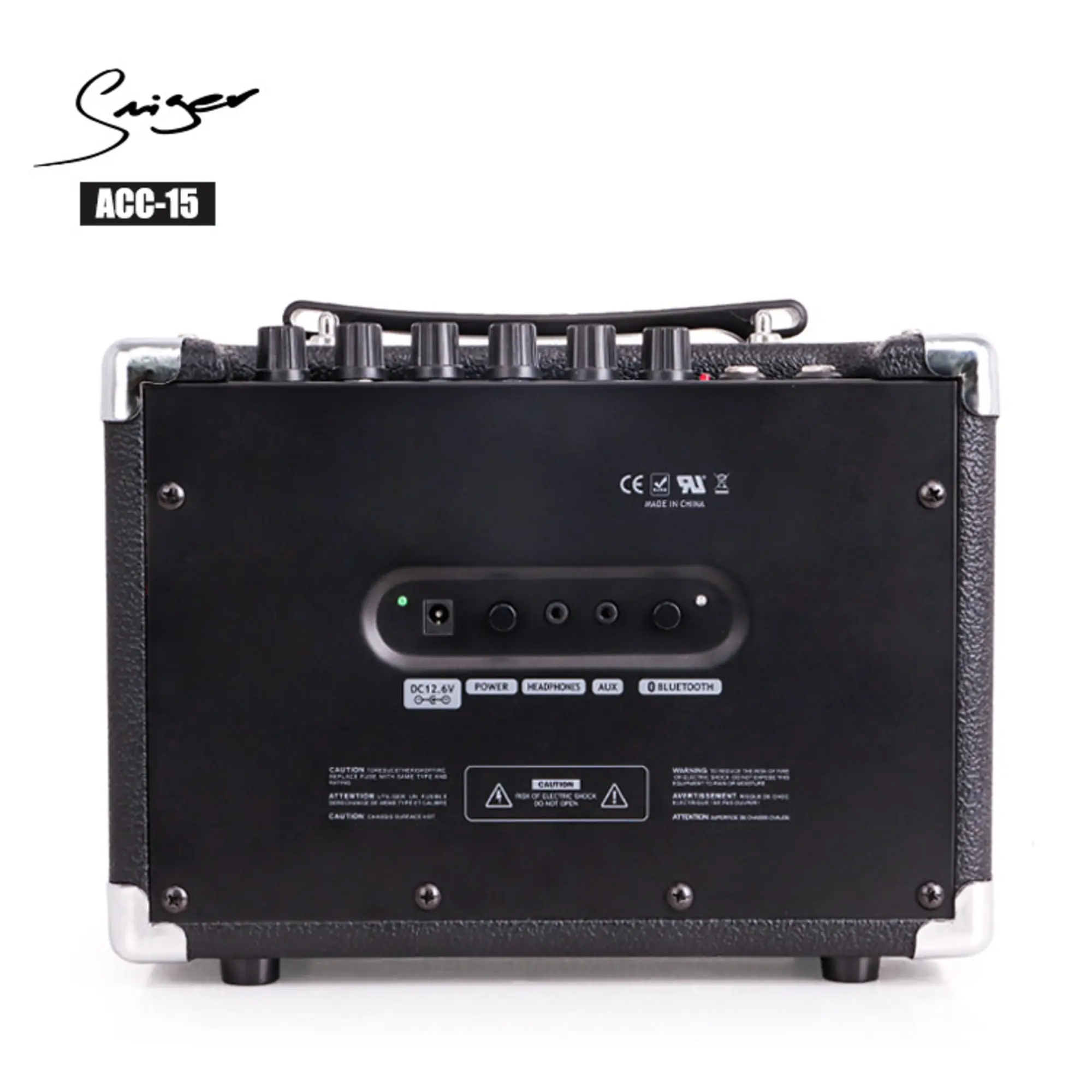 Комбоусилитель для акустической гитары Smiger Acoustic Amps ACC-15 (5 / 5)