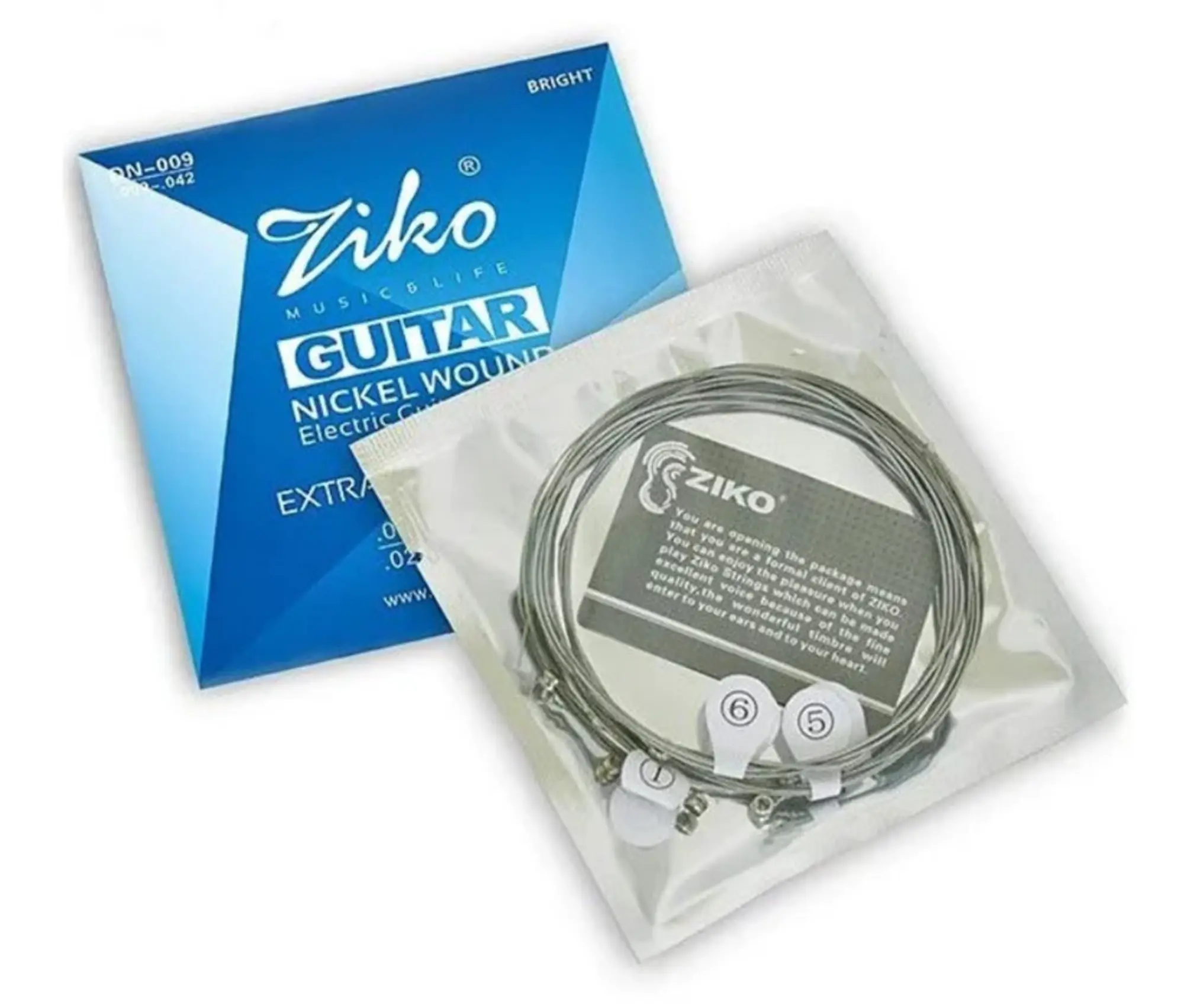 Струны для электрогитары Ziko DN-009 (2 / 5)