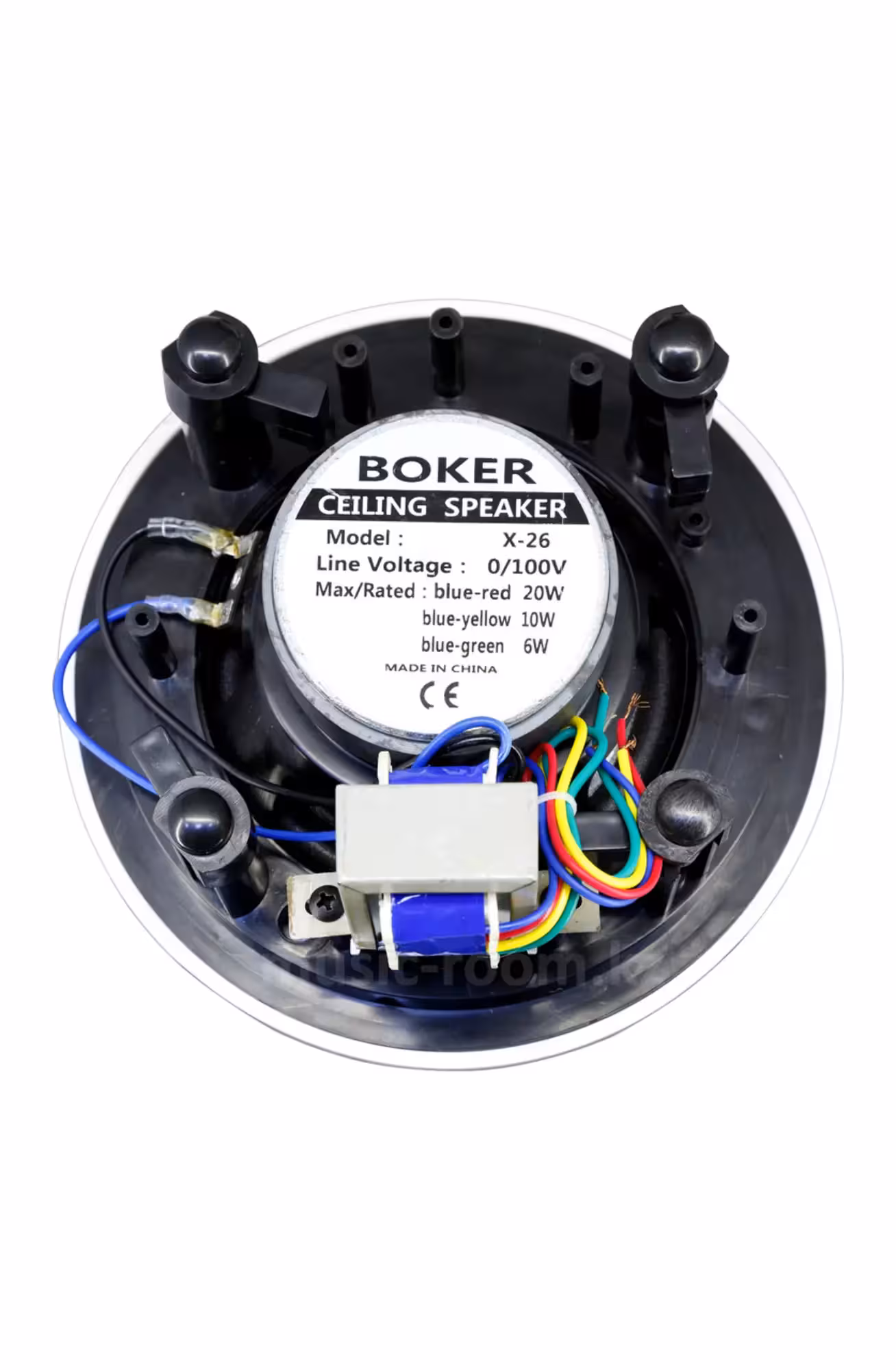 Громкоговоритель Потолочный Boker Х-26  6-10-20 ватт (1 / 1)