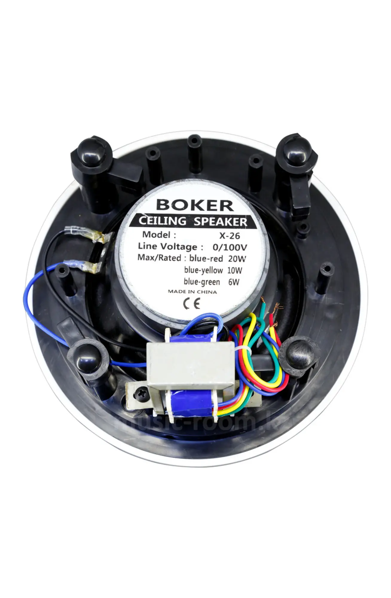 Громкоговоритель Потолочный Boker Х-26  6-10-20 ватт (1 / 1)