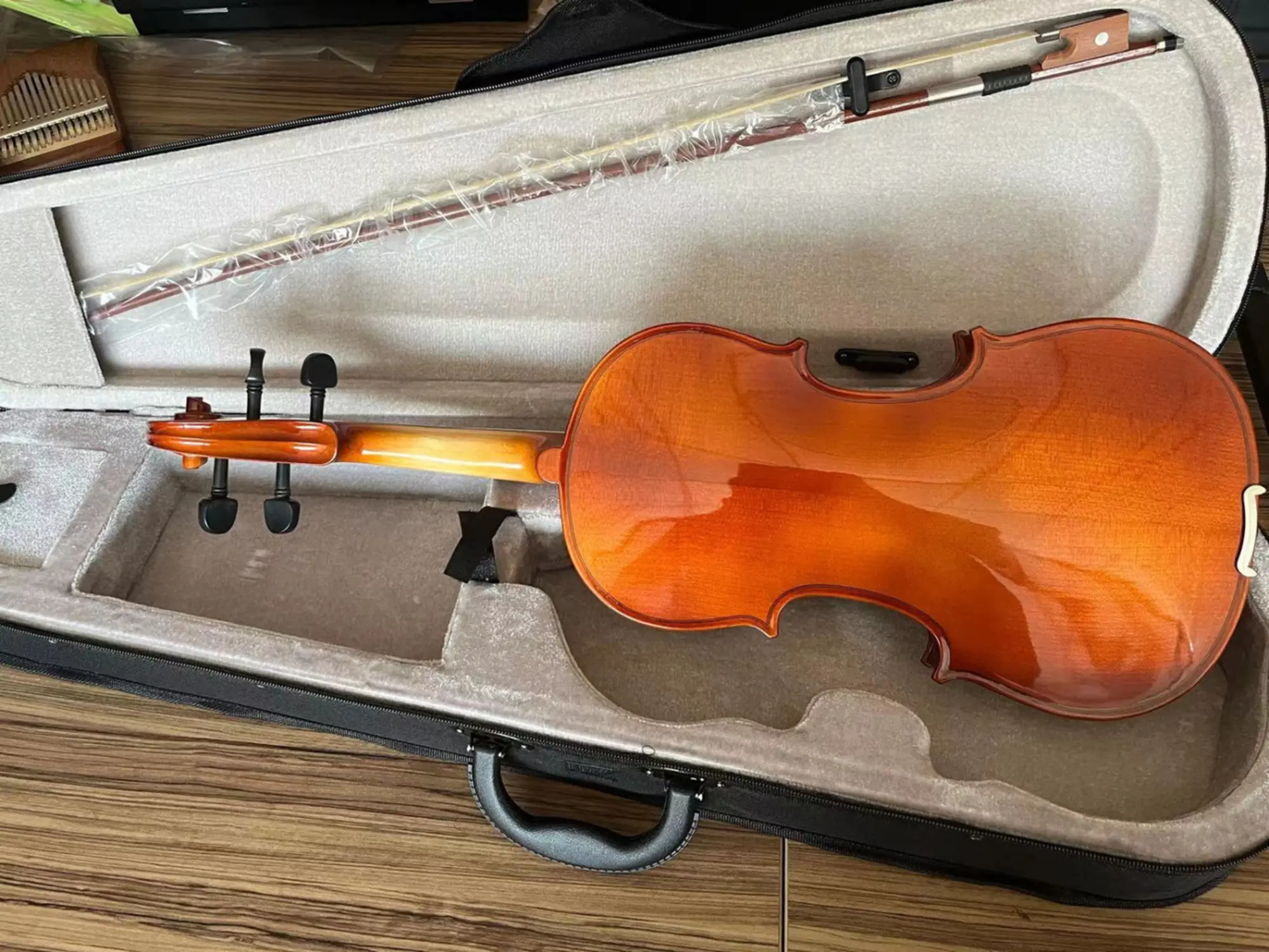 Скрипка Violin GVT010 4/4 массив ели и клена (2 / 3)