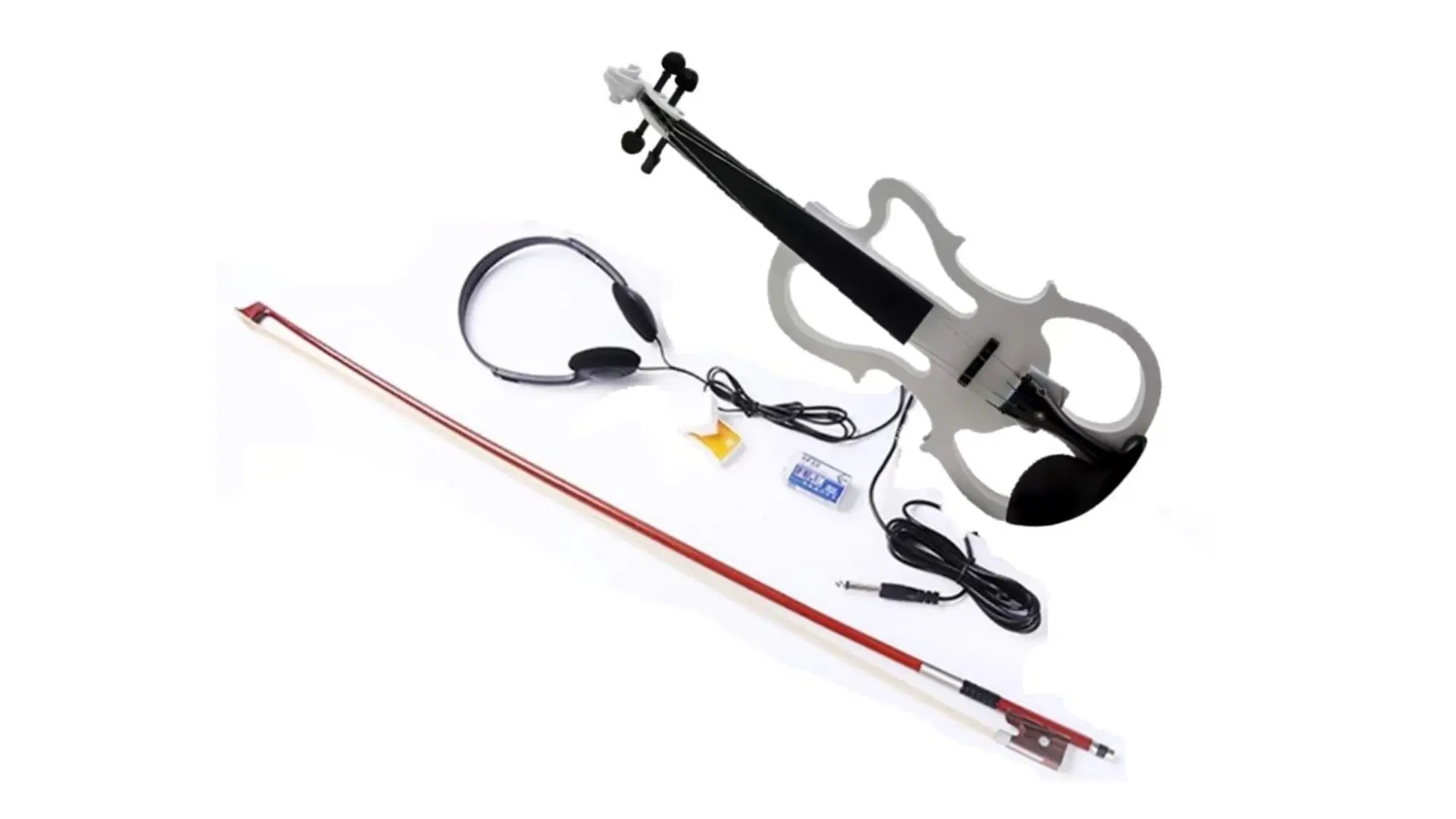 Электроскрипка Electro Violin EVH05C White (1 / 3)