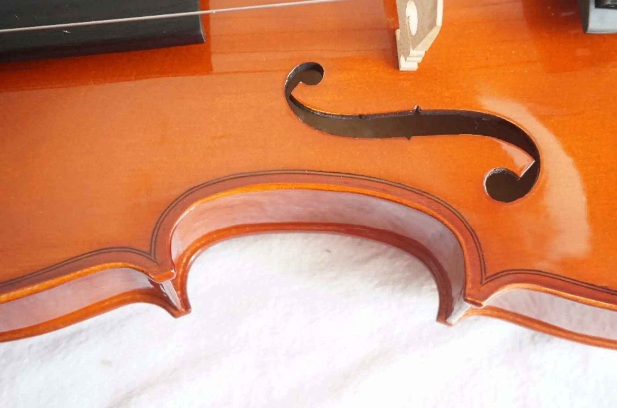 Скрипка Violin GVT150 4/4 массив ели и клена (4 / 7)