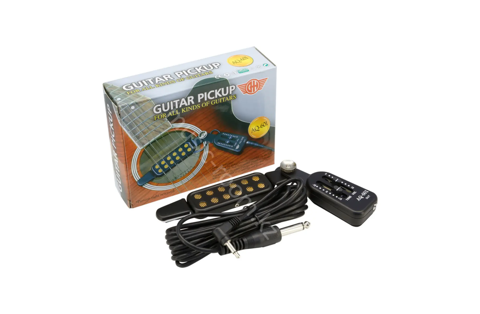 Звукосниматель с регулировкой громкости и тона Guitar Pickup AQ-601 (1 / 1)
