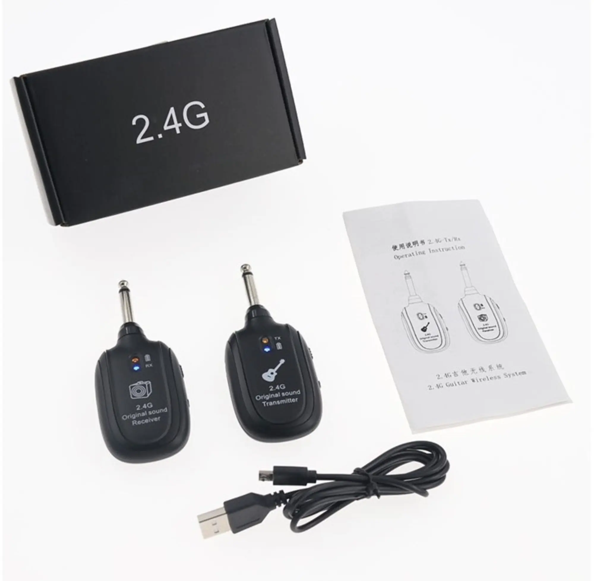 Радиосистема инструментальная беспроводная гитарная Music Room Wireless Guitar System A9 (3 / 9)