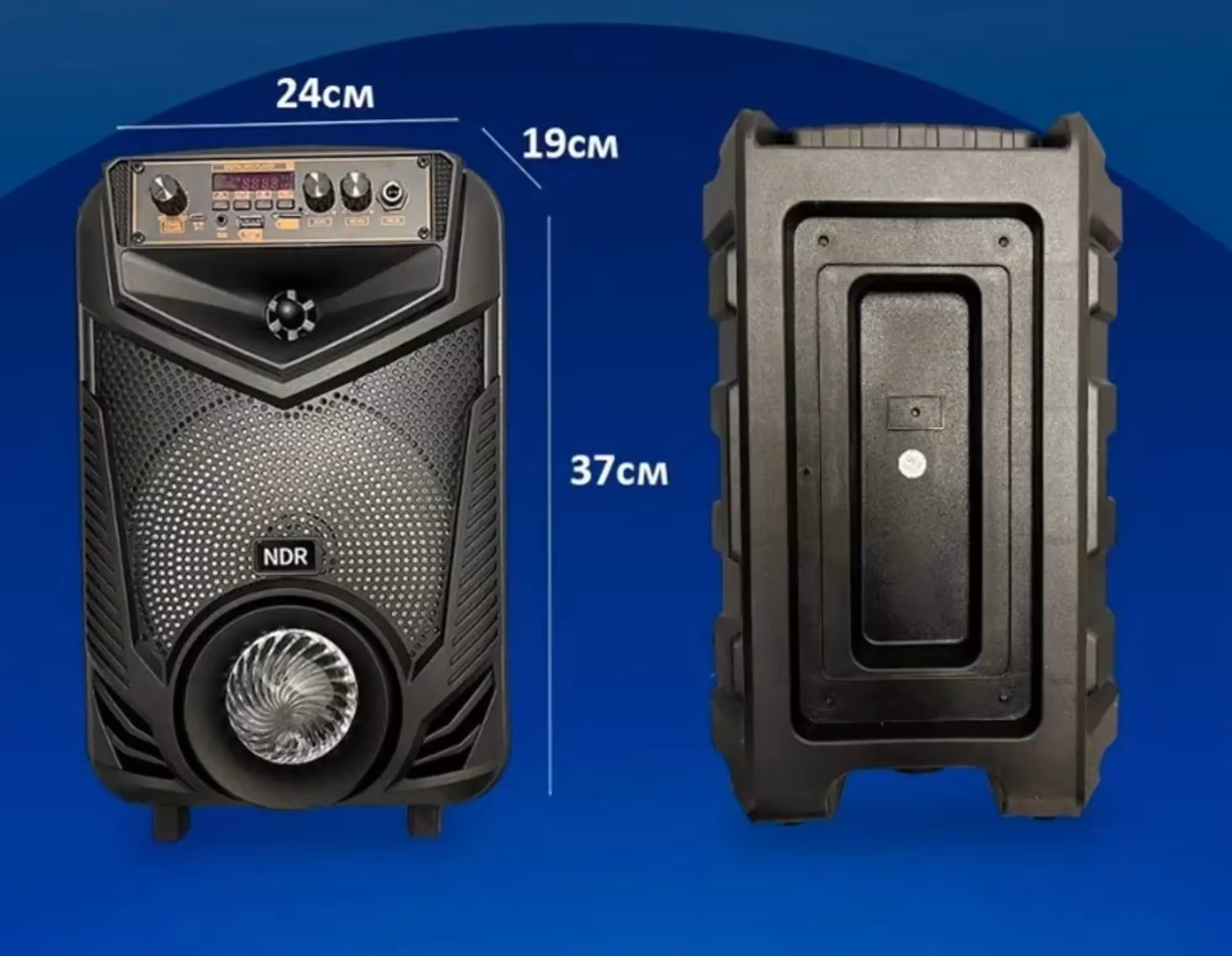 Напольная портативная беспроводная акустическая система Music Room Extra Bass Speaker GZ-P44 (6 / 7)