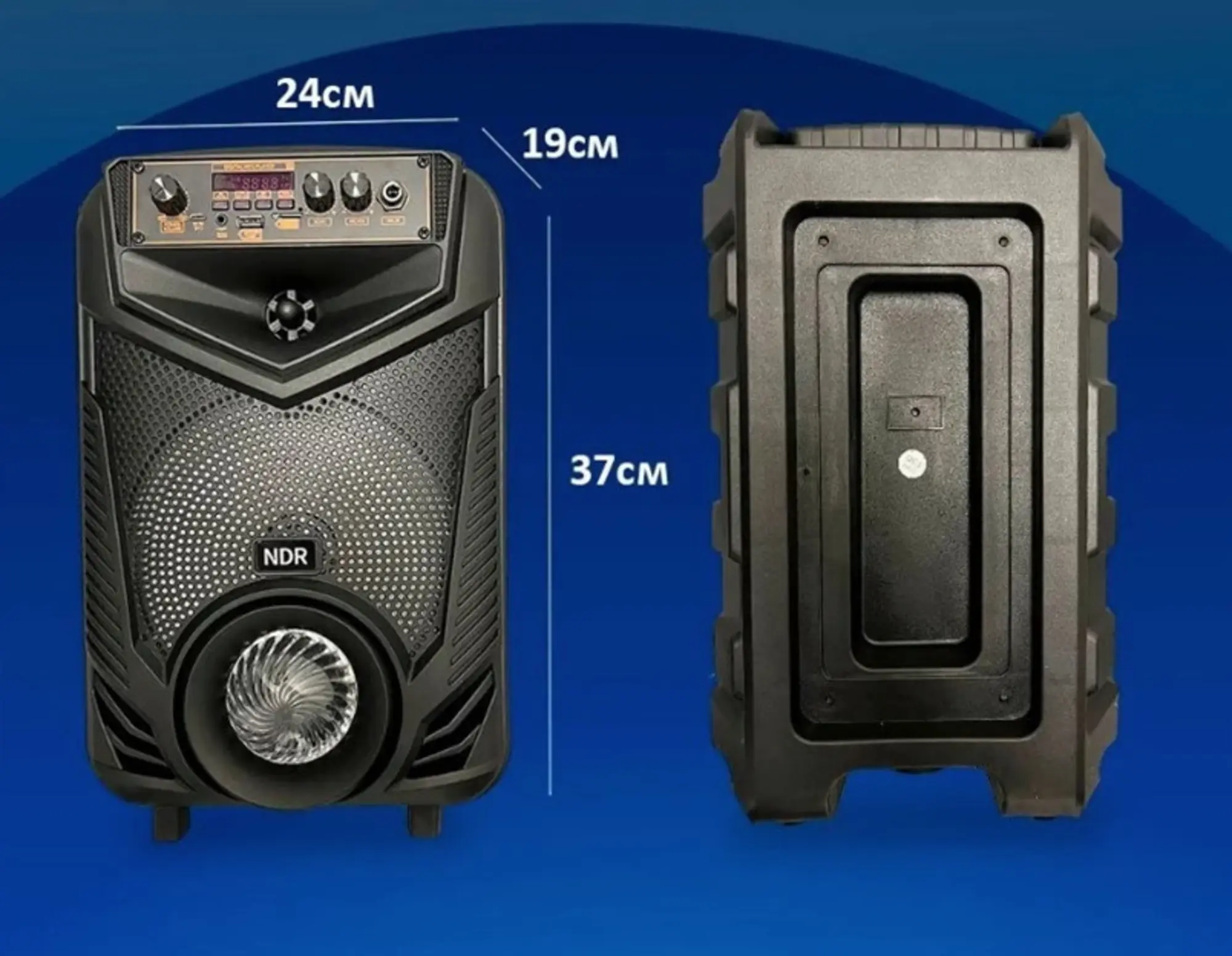 Напольная портативная беспроводная акустическая система Music Room Extra Bass Speaker GZ-P44 (6 / 7)
