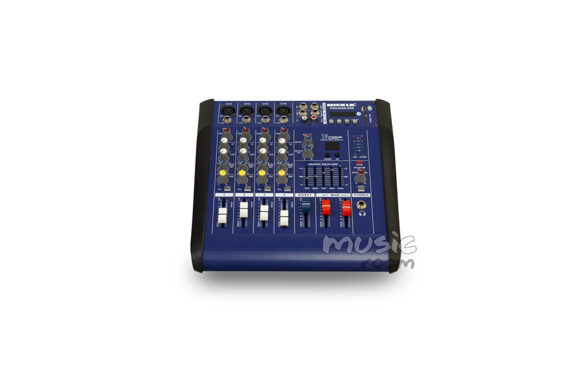 Активный микшерный пульт  Mickle PMX402D (1 / 3)