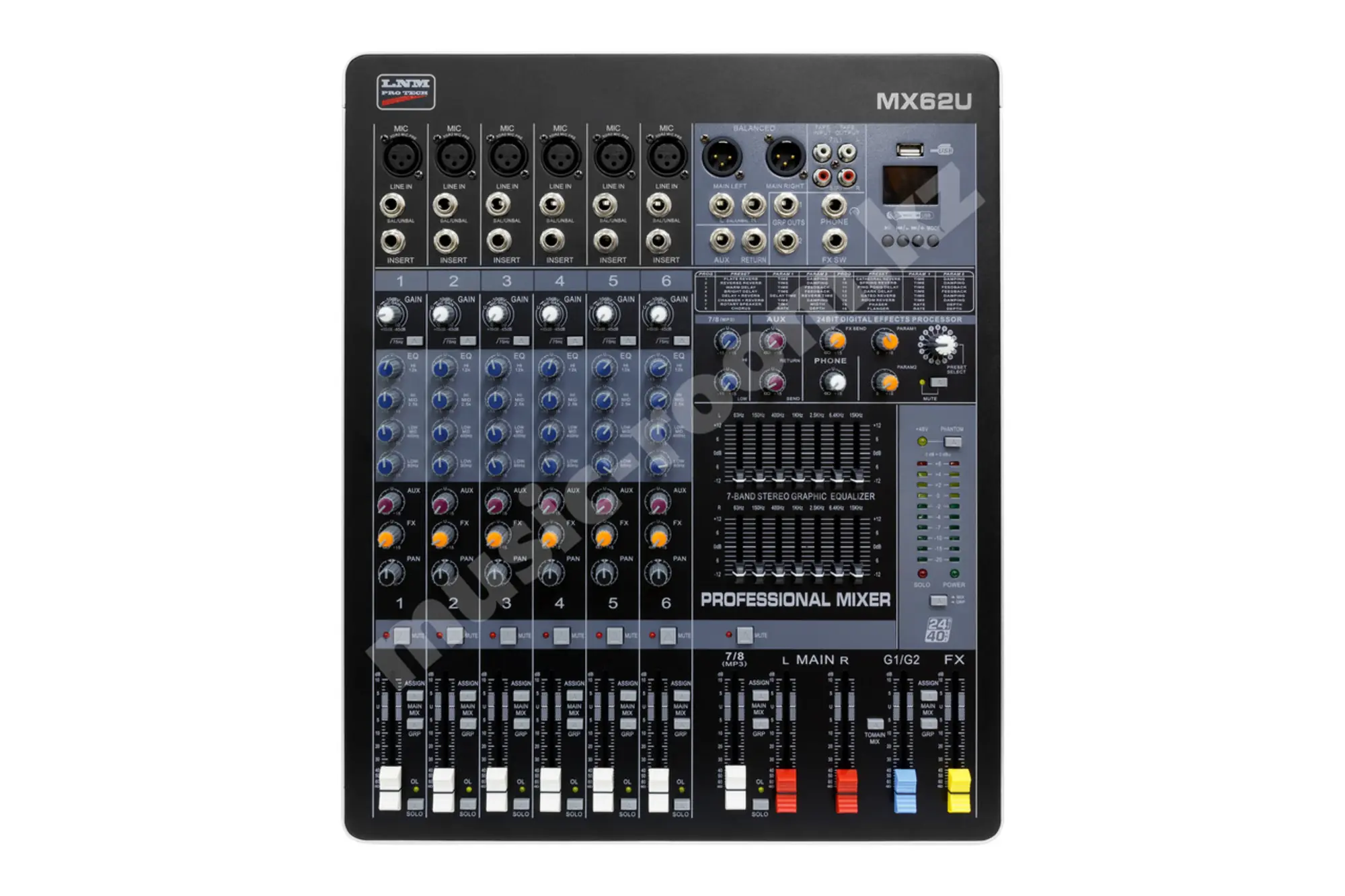 Микшерный пульт LNM MX62U (1 / 2)