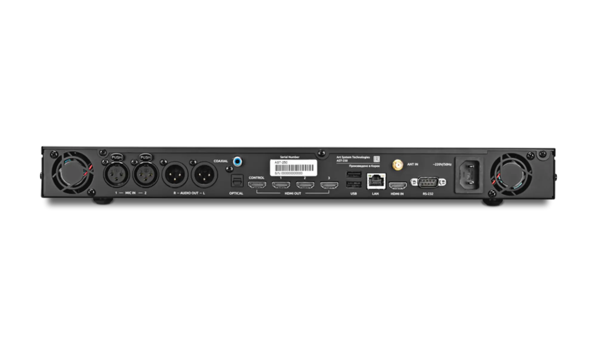 ПРОФЕССИОНАЛЬНАЯ КАРАОКЕ-СИСТЕМА AST-250 (2 / 4)
