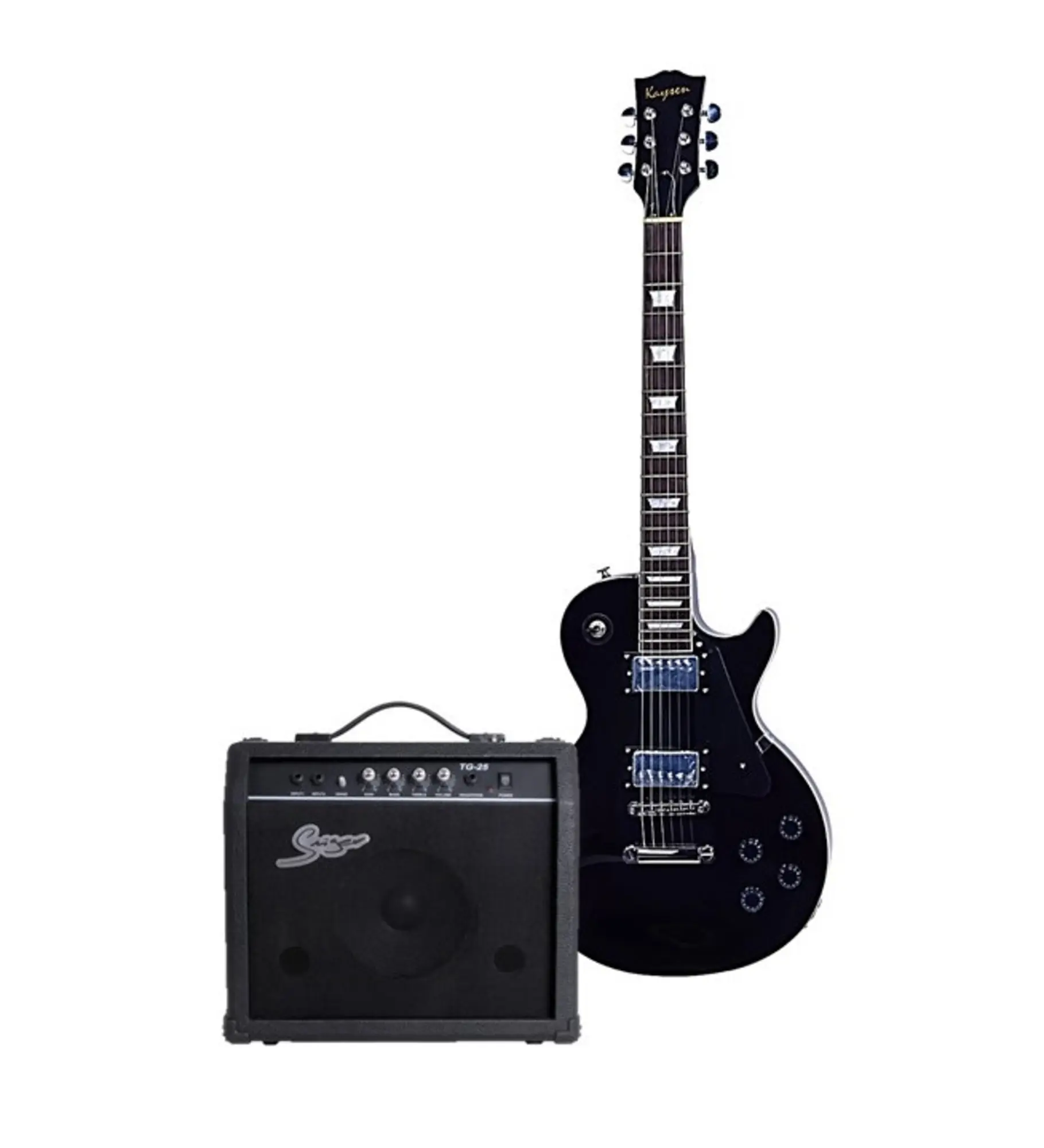 Электрогитара Kaysen Les Paul K-EG9 BK в комплекте с комбо (1 / 1)