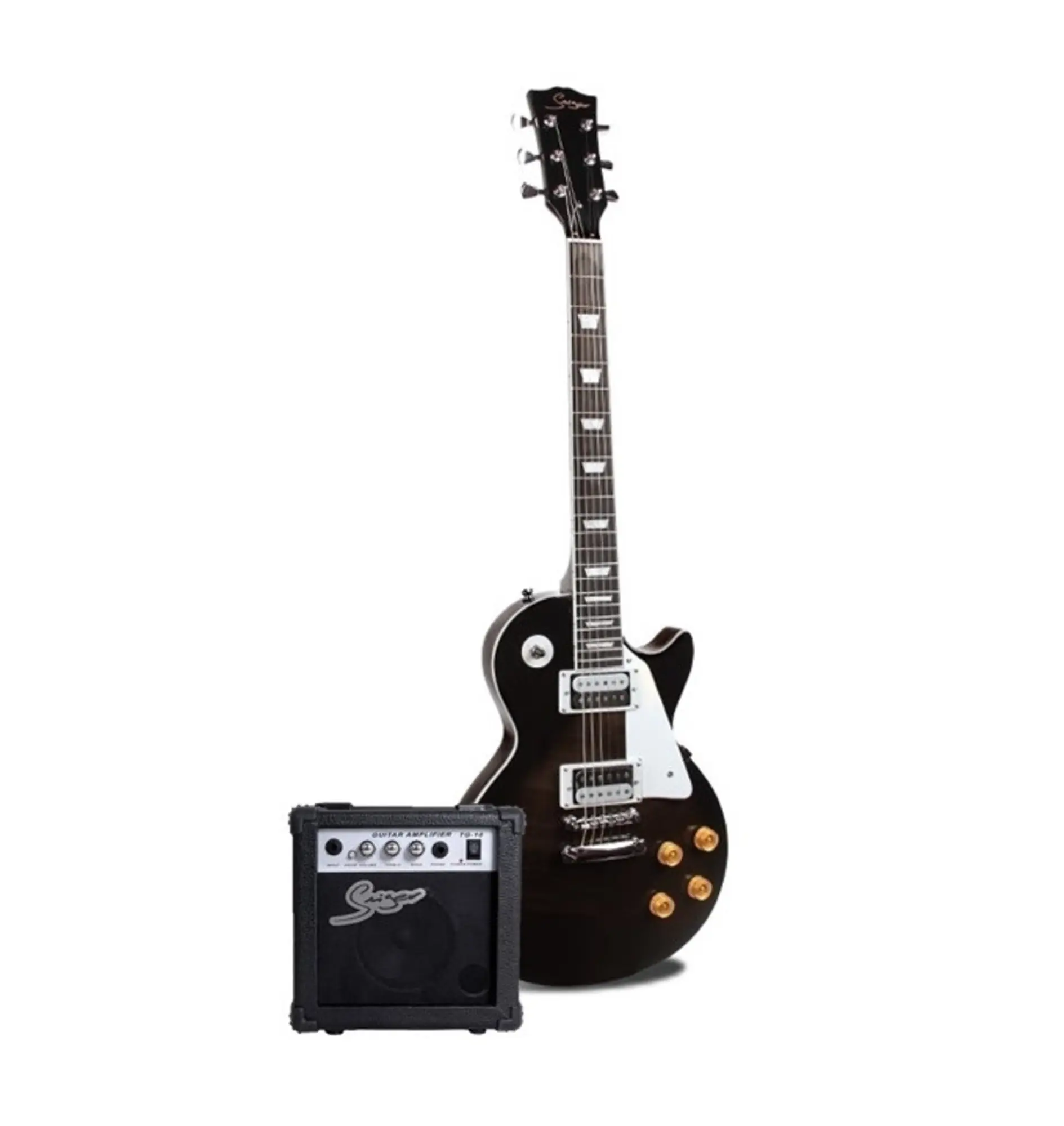 Электрогитара Smiger Les Paul L-G9-P1 BKS в комплекте с комбо (1 / 1)