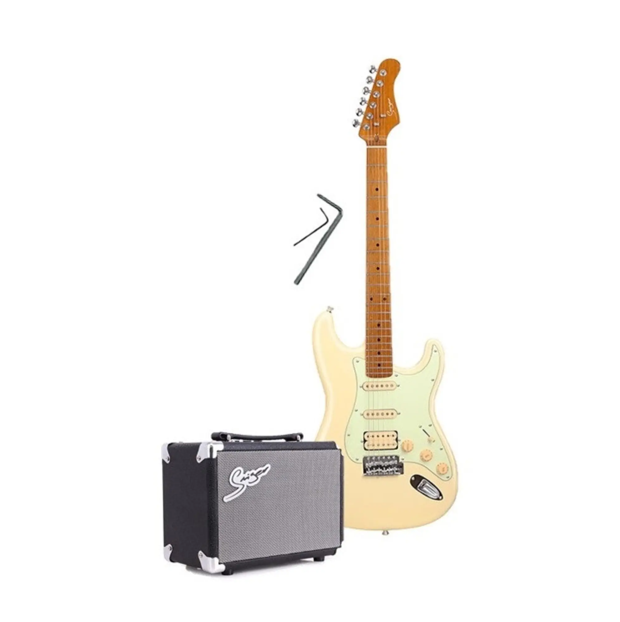 Электрогитара Smiger Stratocaster L-G2-ST - PRO BS в комплекте с комбо (1 / 1)